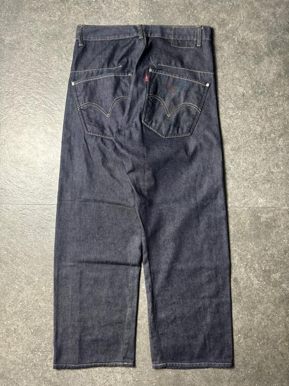 Levi's 2000s Levi's Engineered Twisted Jeans Size US 28 / EU 44 - 10 Thumbnail