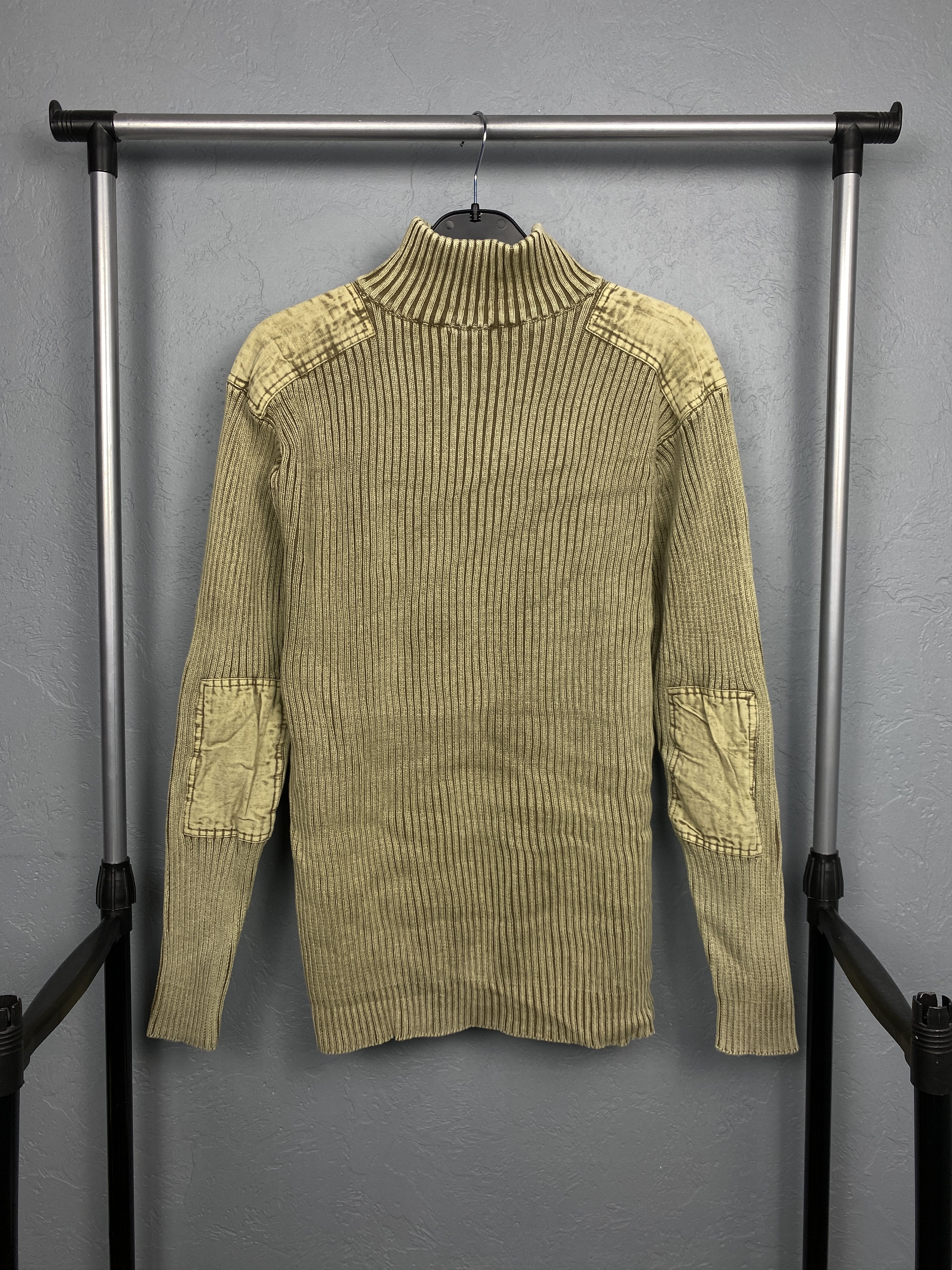 20471120 × Japanese Brand Vintage Avant Garde Diesel style Sweater Washed Knit Size US XL / EU 56 / 4 - 6 Thumbnail