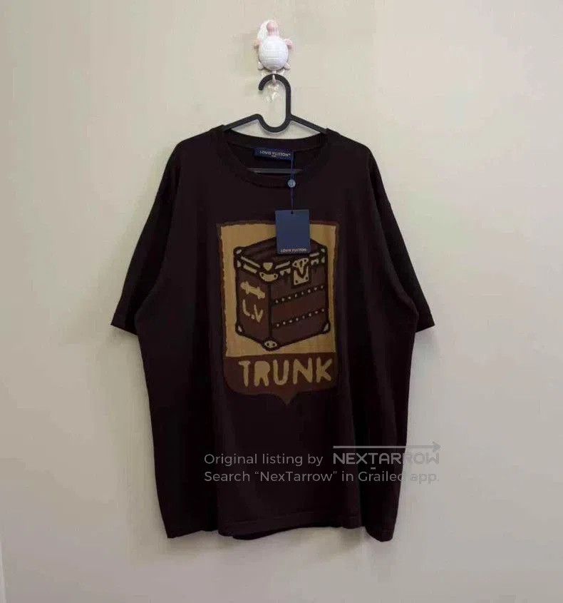 Louis Vuitton Louis Vuitton Trunk Logo Knit T. Size US L / EU 52-54 / 3 - 1 Thumbnail