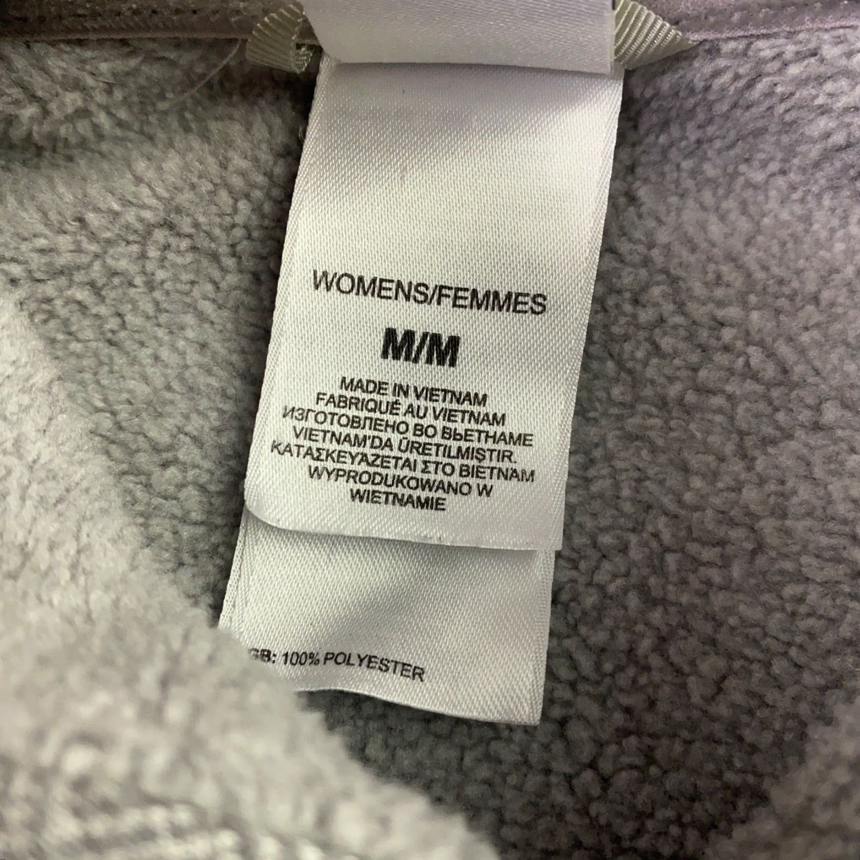 The North Face The North Face Womens Shirt Top M Gray 1/4 Button Fleece Mock Neck Pullover Size M / US 6-8 / IT 42-44 - 6 Thumbnail