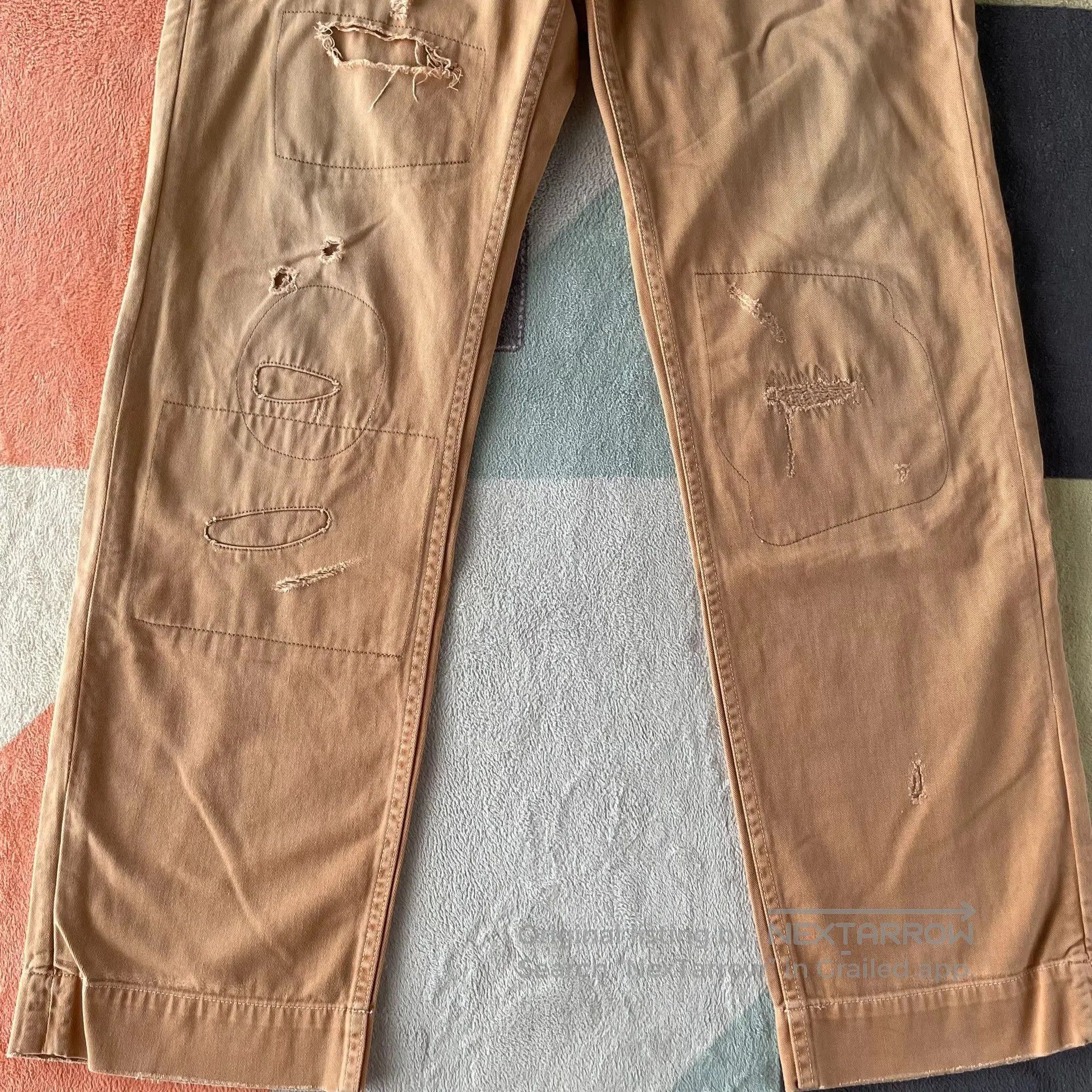 RRL Ralph Lauren RRL Vintage Patch Casual Pants. Size US 28 / EU 44 - 3 Thumbnail