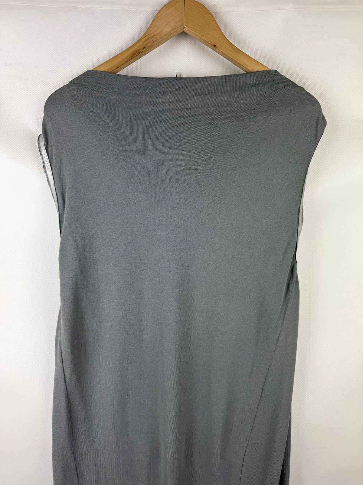 Annette Gortz Annette Gortz Avant-Garde Sleeveless Viscose Full Zip Dress Size S / US 4 / IT 40 - 16 Thumbnail