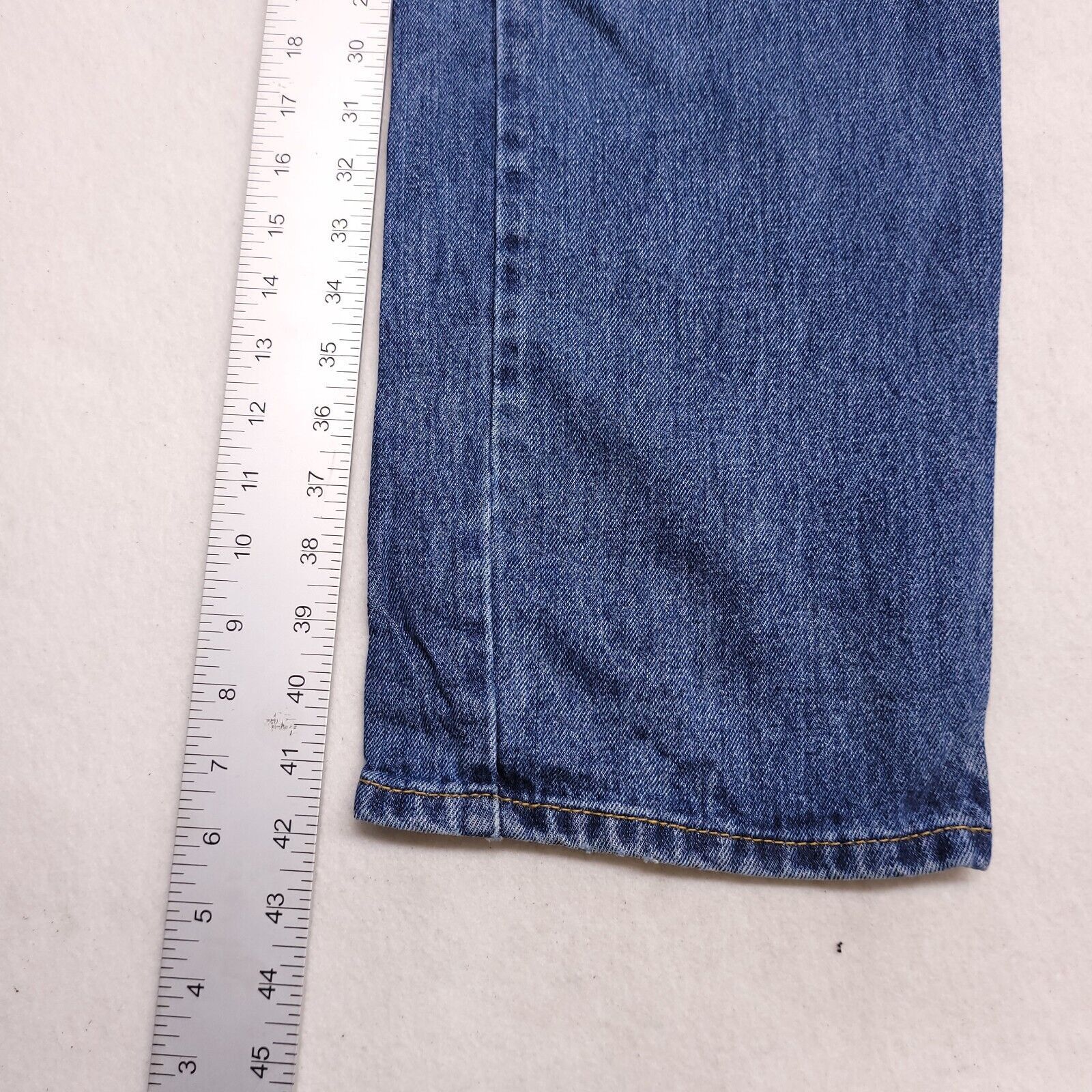 Levi's Levi's 505 Casual Button Zip Denim Jeans Men Size 40x30 Blue Size US 40 / EU 56 - 8 Thumbnail