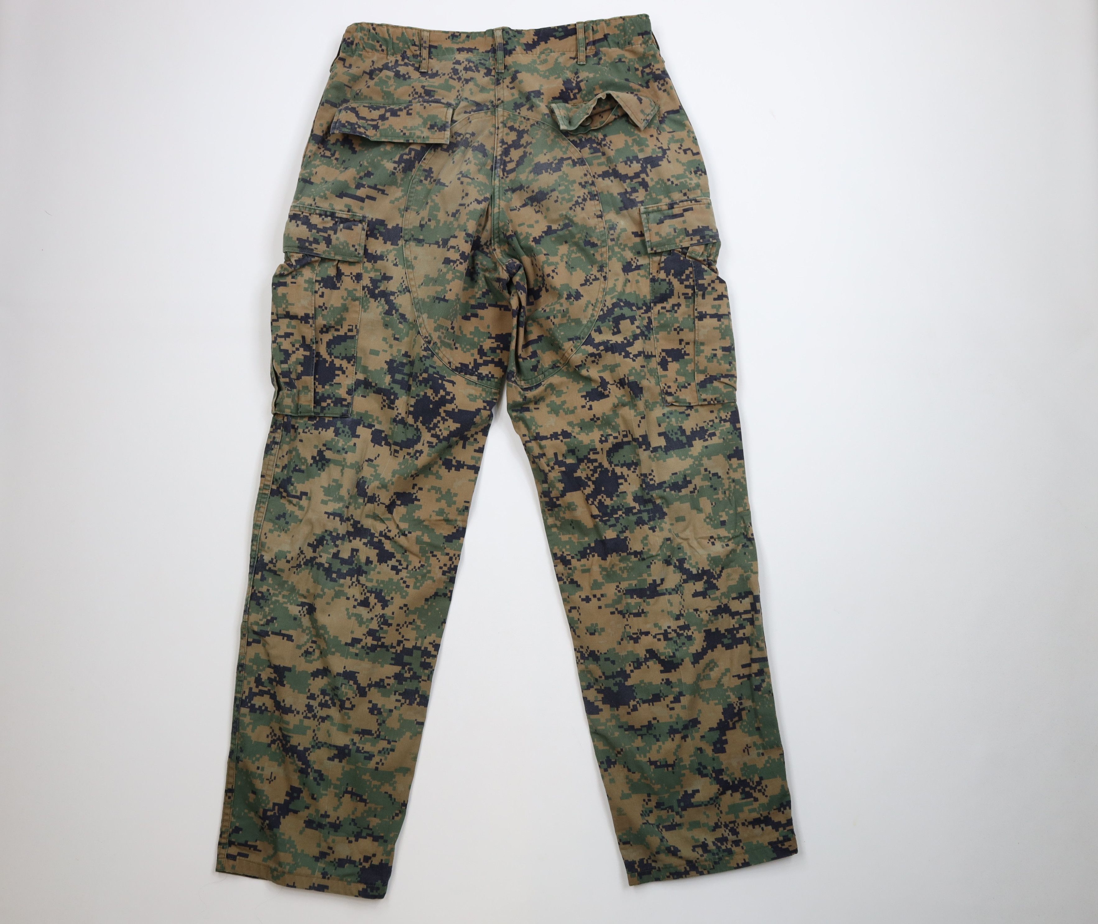 Vintage Vintage Y2K 2001 USGI USMC Marpat Camouflage Cargo Pants USA Size US 34 / EU 50 - 12 Thumbnail