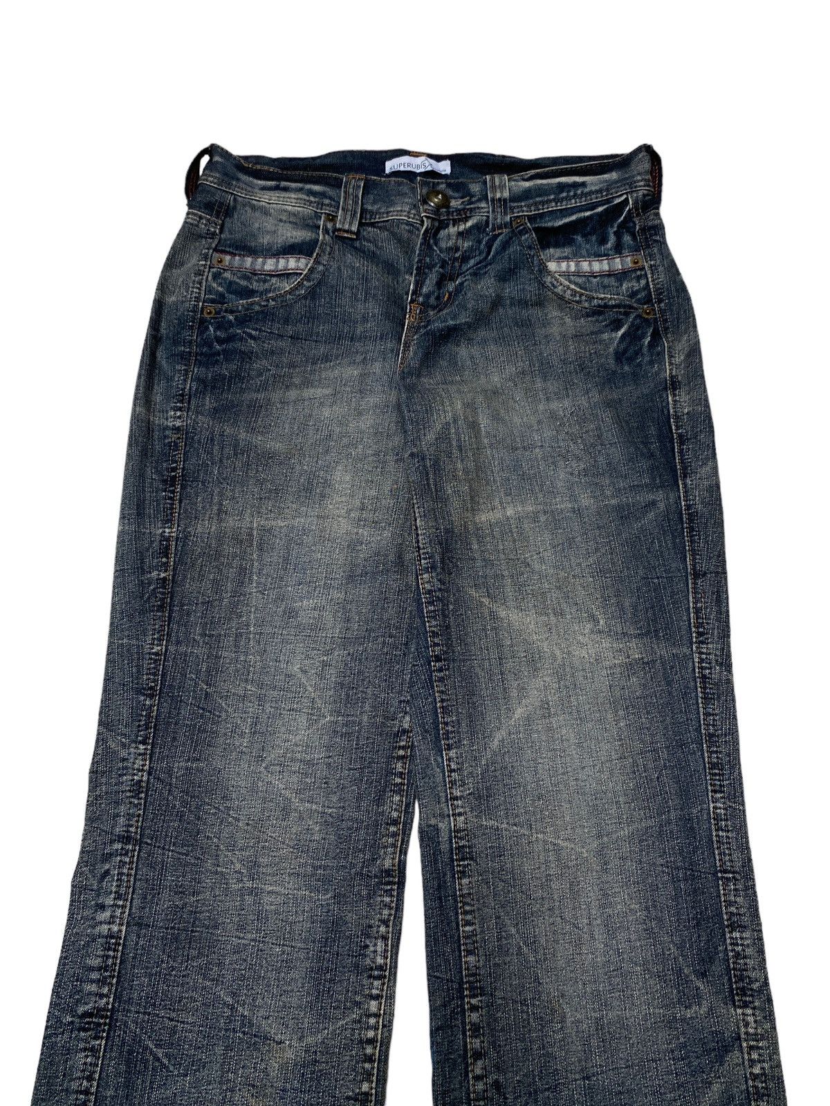 Japanese Brand × Vintage Vintage Japanese Brand Superubis Jeans 2000s Size US 32 / EU 48 - 4 Thumbnail