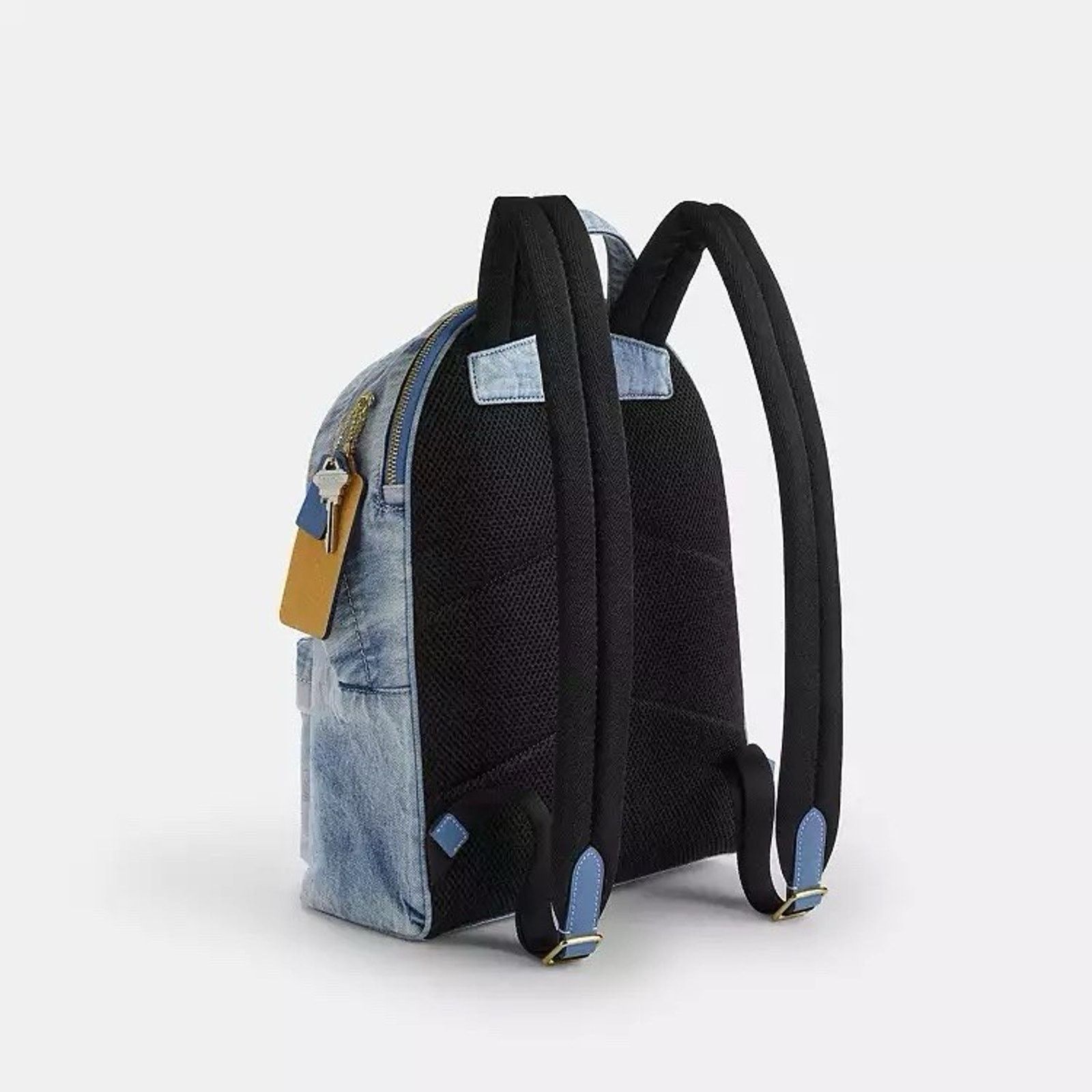 Coach NWT Coach Taylor Small Backpack Loved Denim cef27 Indigo Size ONE SIZE - 8 Thumbnail