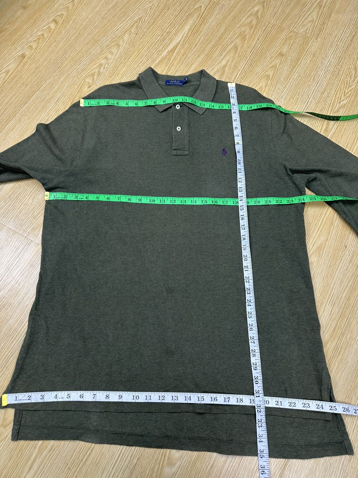 Polo Ralph Lauren Polo Ralph Lauren Long Sleeve Rugby Shirt A914 Size US XL / EU 56 / 4 - 4 Thumbnail