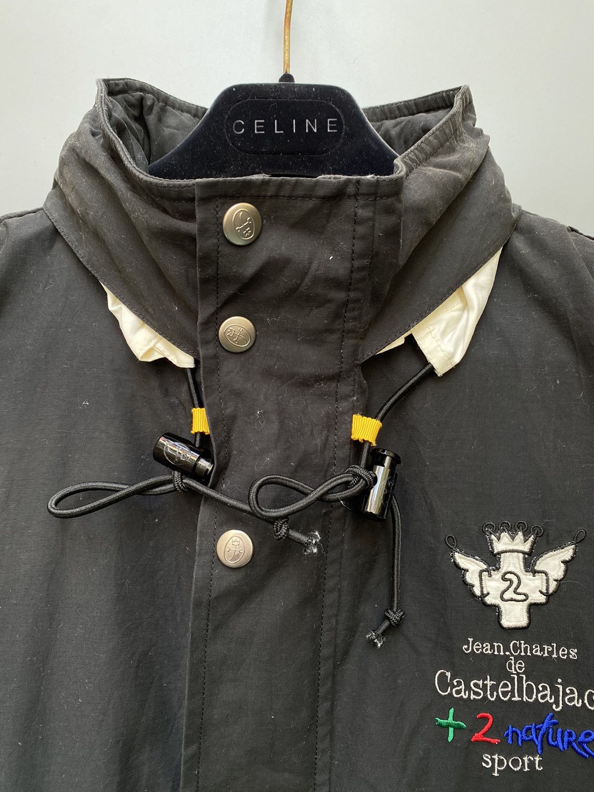 Jean Charles De Castelbajac 90s Castelbajac Sport- The Surf Up- Hooded Vest Size US L / EU 52-54 / 3 - 8 Thumbnail