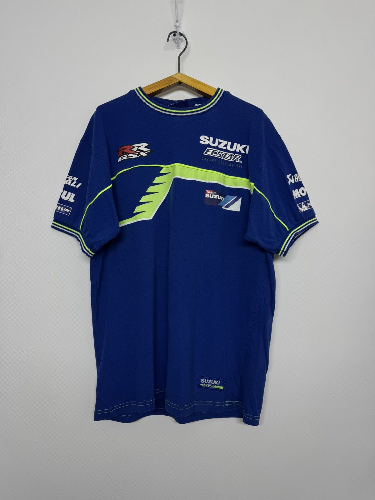 Vintage Vintage Y2k Suzuki Racing Big Logo T Shirt Size US M / EU 48-50 / 2 - 1 Thumbnail