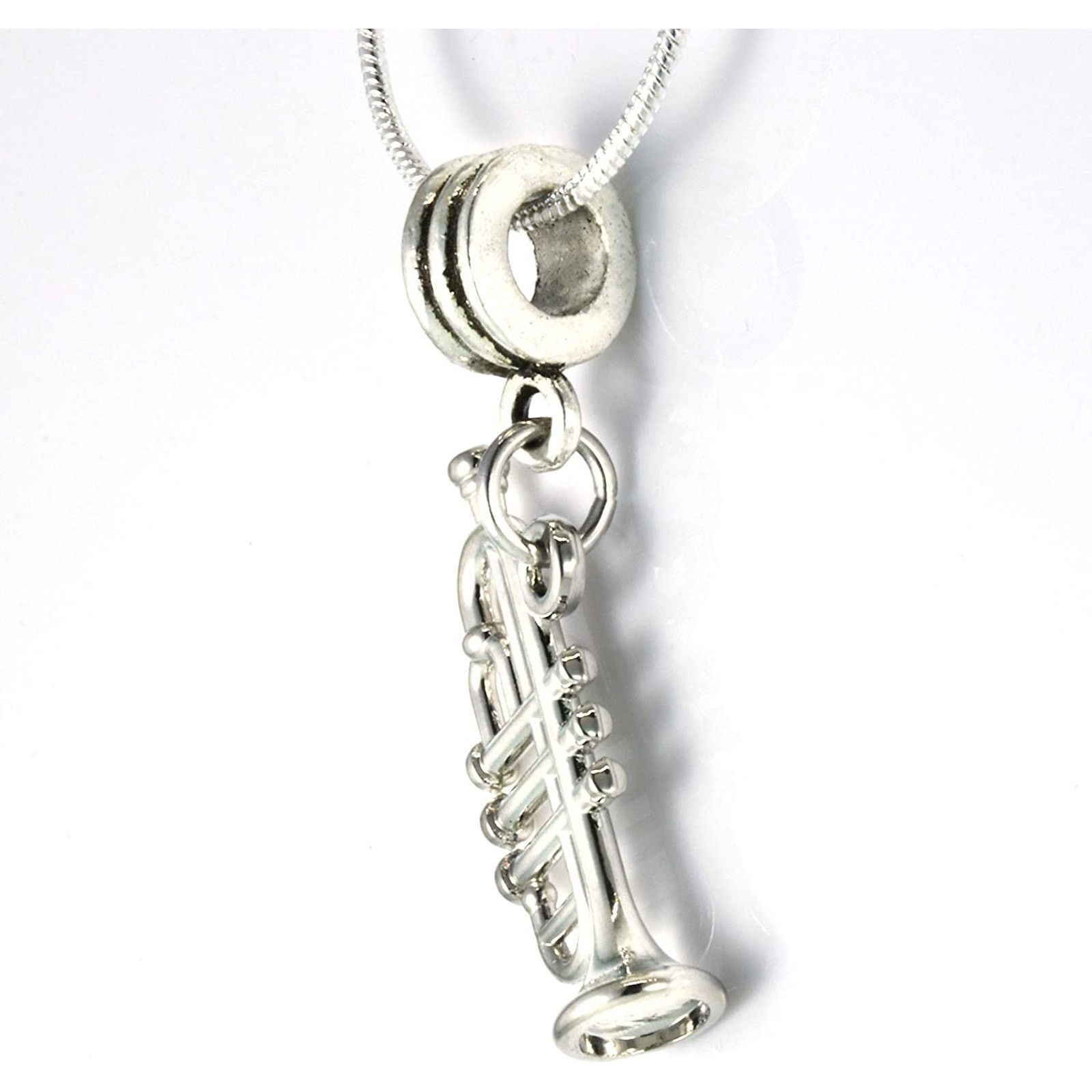 & Other Stories Trumpet Necklace - Trumpet Pendant Music Musical Instrument Size ONE SIZE - 4 Thumbnail