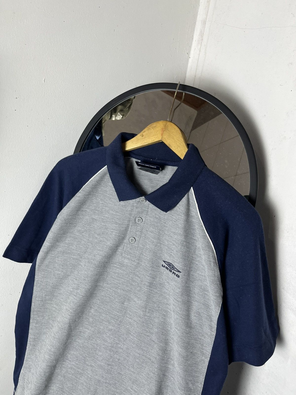 Umbro Vintage umbro polo shirt short sleeve Size US M / EU 48-50 / 2 - 2 Thumbnail