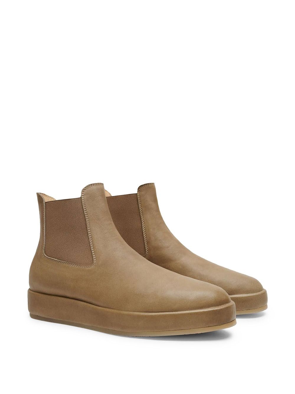 Fear of God o1mle0326 Chelsea Wrapped Leather Boots in Brown Size US 7.5 / EU 40-41 - 2 Thumbnail