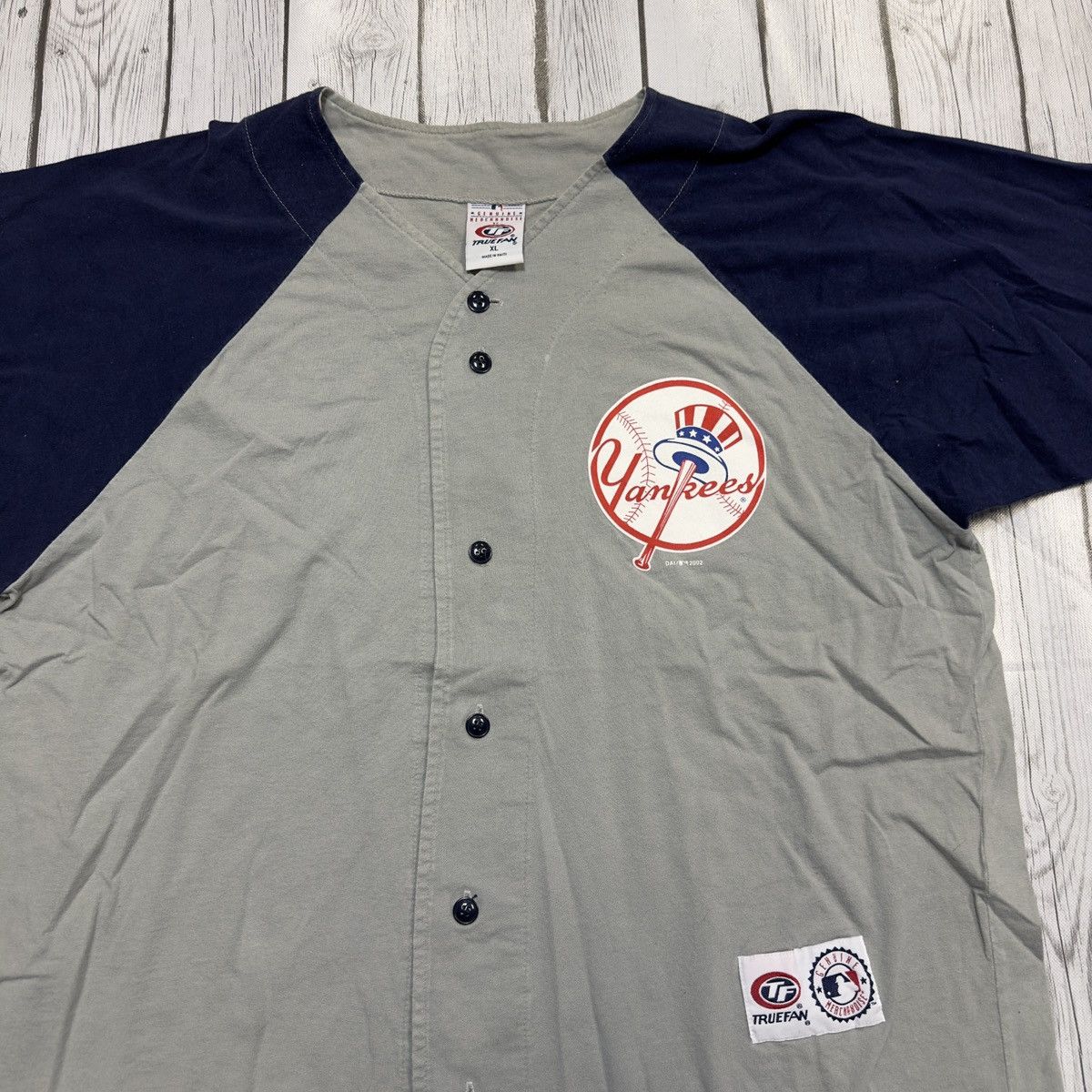 MLB × Vintage Vintage New York Yankees jersey Size US XL / EU 56 / 4 - 3 Thumbnail