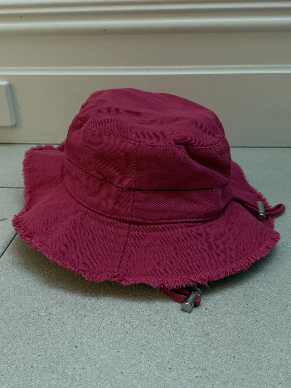 Jacquemus Jacquemus Pink Bucket Hat Size ONE SIZE - 3 Thumbnail