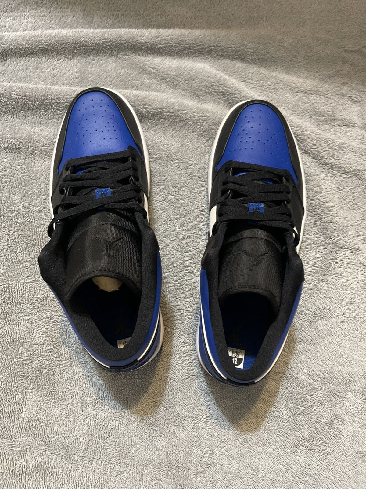 Jordan Brand × Nike Jordan 1 Low - Royal Toe Size US 12 / EU 45 - 1 Thumbnail
