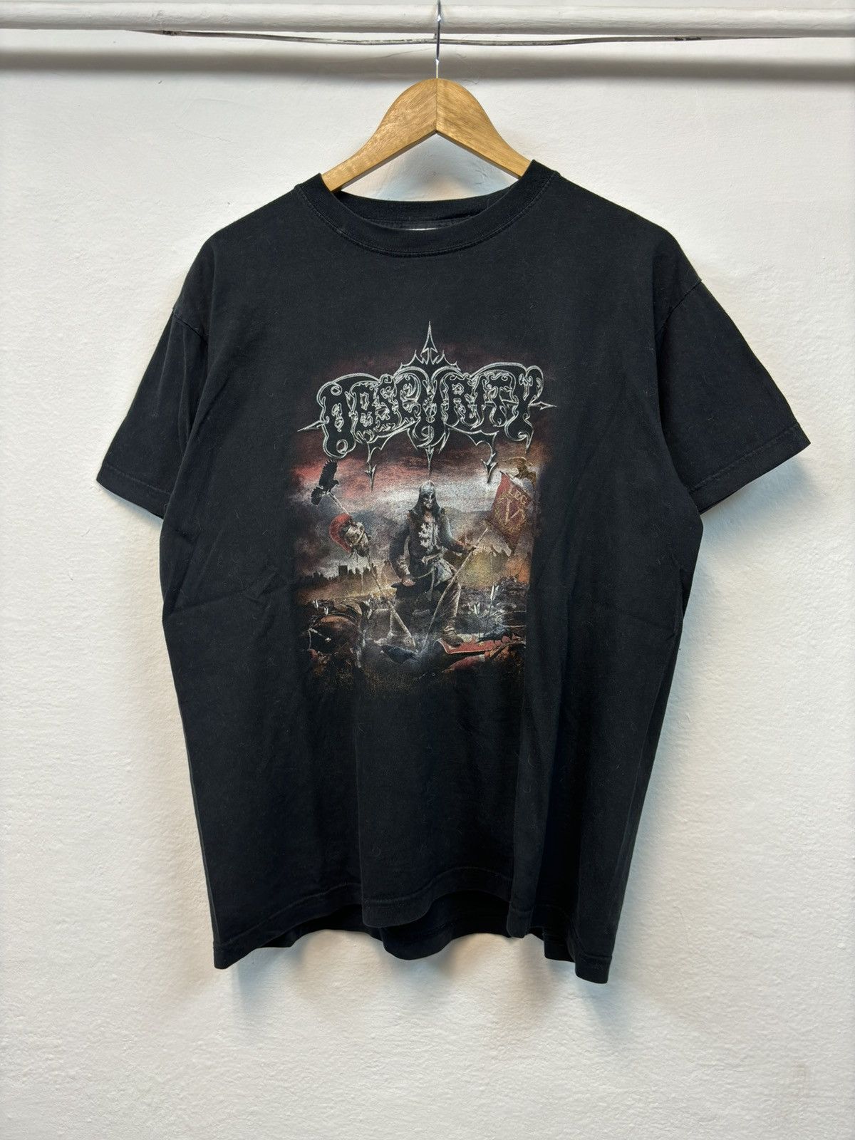 Band Tees × Vintage Vintage Obscurity black metal band rock t shirt tee 90s 00s Size US L / EU 52-54 / 3 - 1 Thumbnail