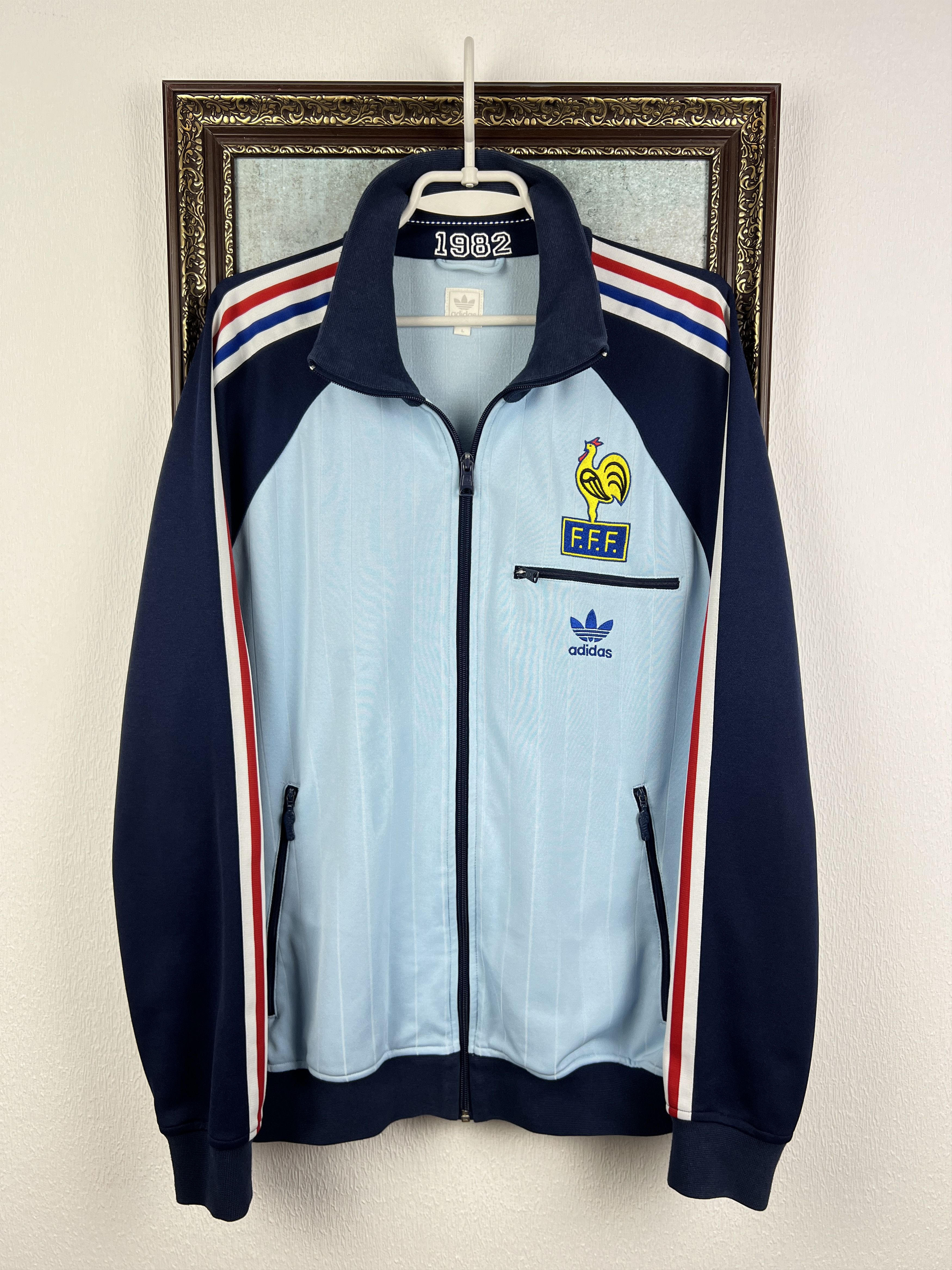 Adidas 2006 Adidas France World Cup Warm Up Track Jacket Size S 