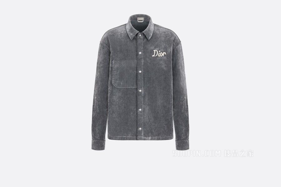 o1bcso1str0324 Overshirt in Grey