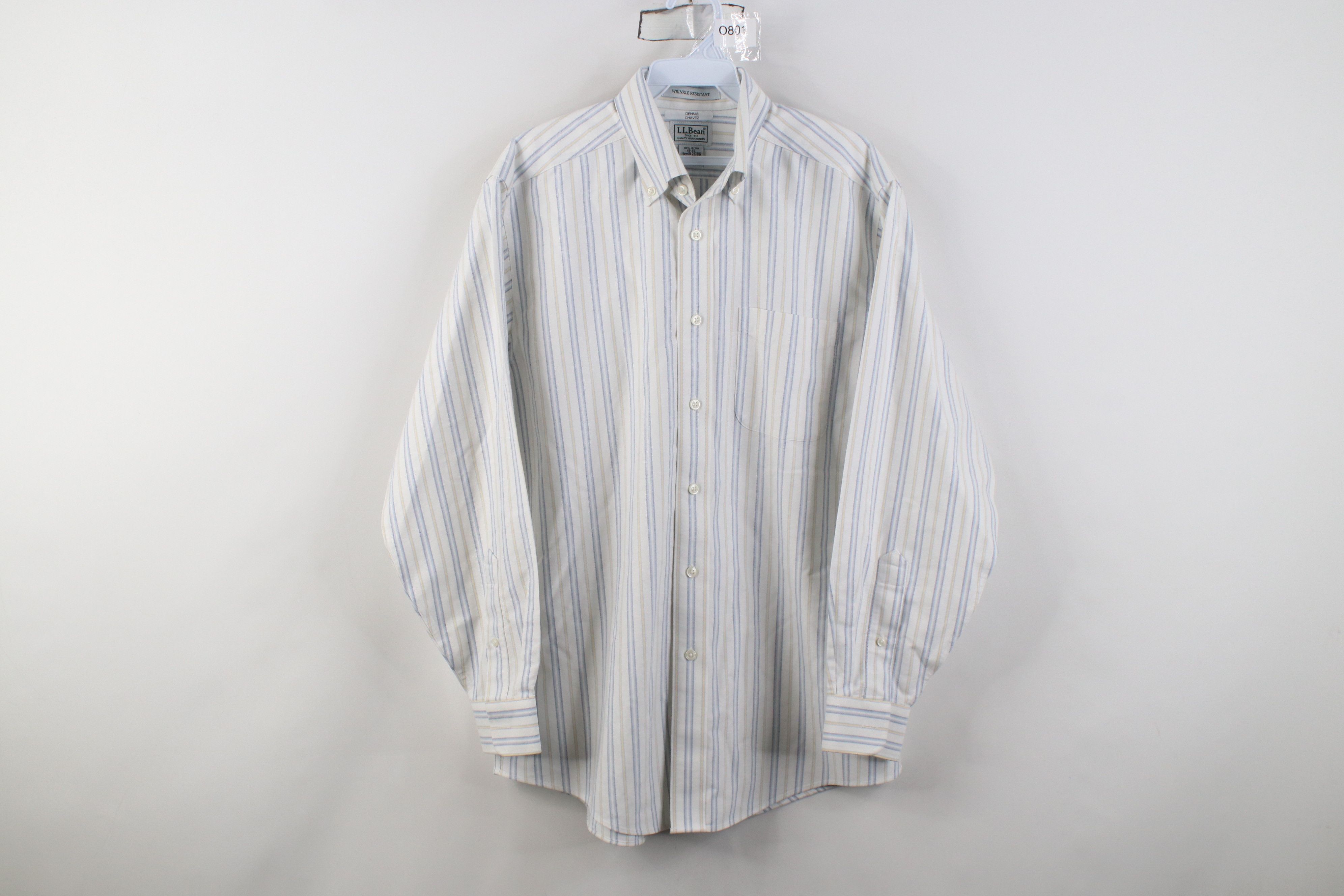 L.L. Bean Vintage LL Bean Wrinkle Resistant Collared Button Shirt Size US M / EU 48-50 / 2 - 1 Thumbnail