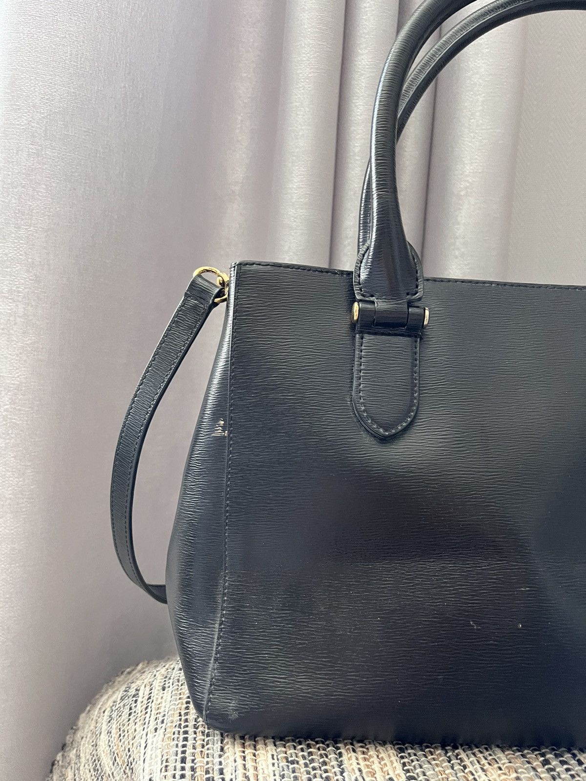 Polo Ralph Lauren × Vintage Vintage woman Polo Ralph Lauren Bag Calfskin Size ONE SIZE - 6 Thumbnail