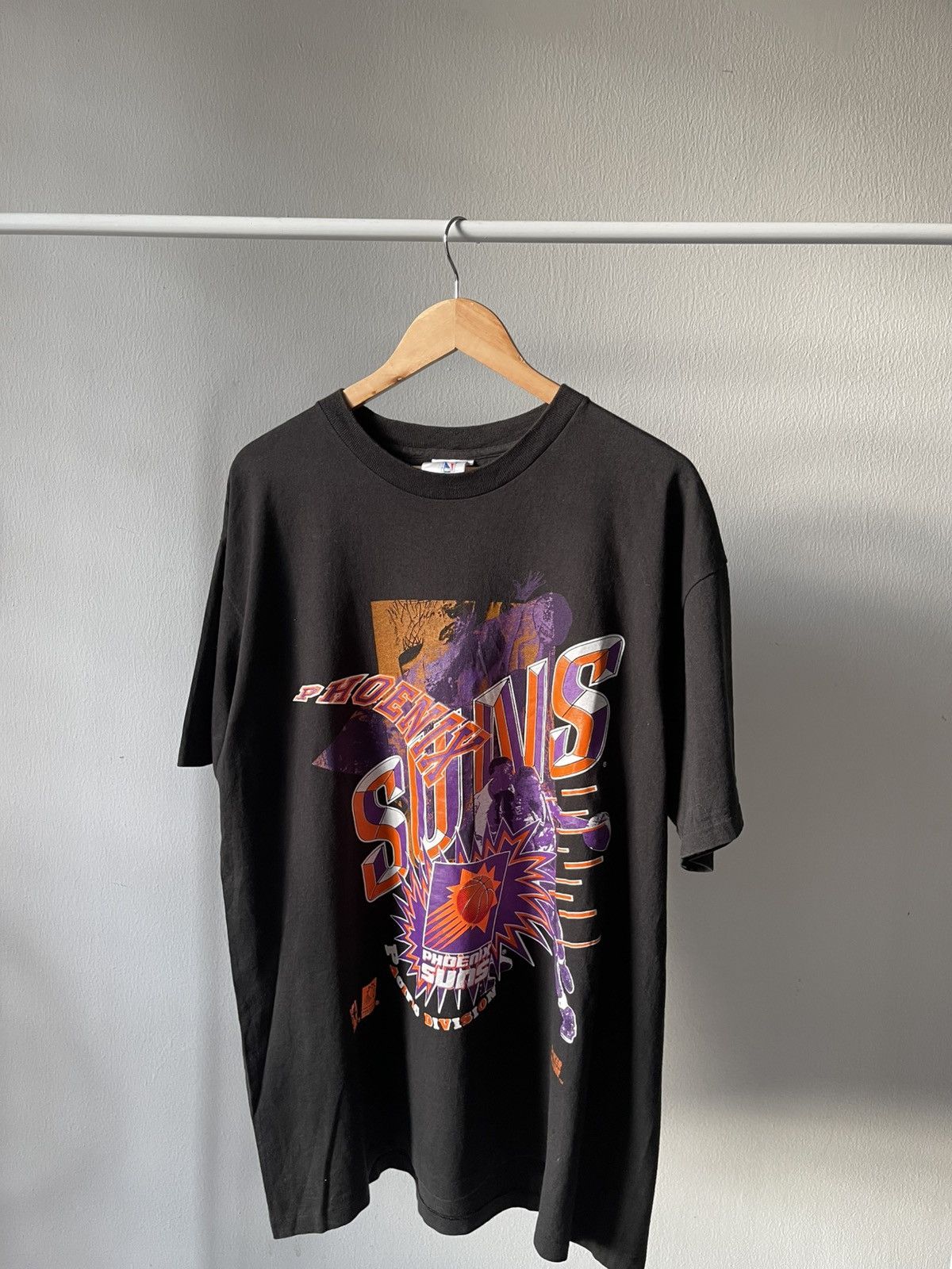 NBA × Vintage 90s Phoenix Sun Nba Tee Size US XL / EU 56 / 4 - 1 Thumbnail