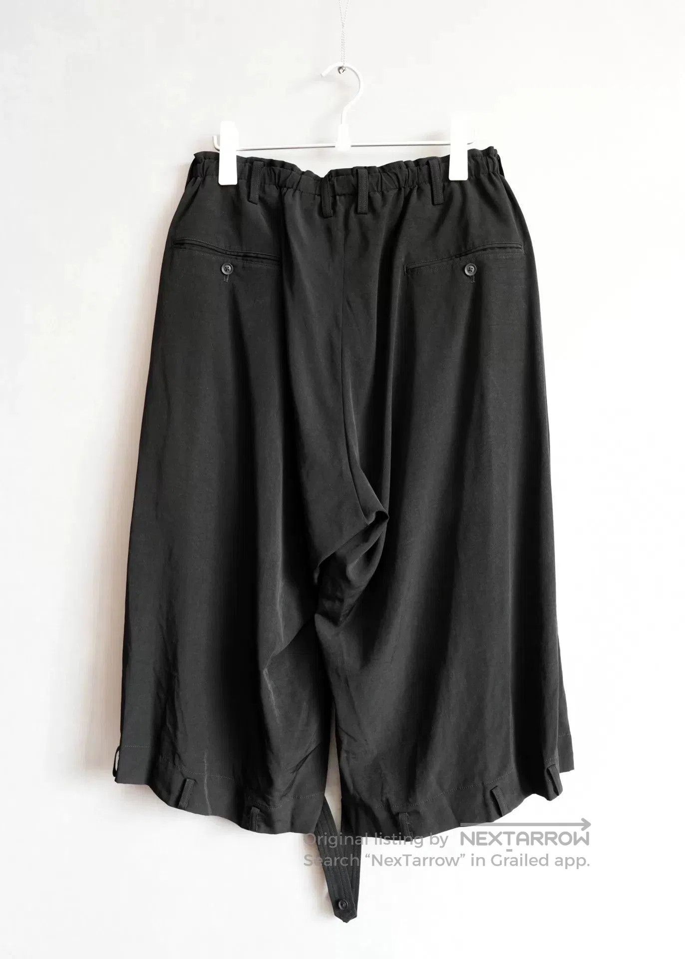 Yohji Yamamoto Yohji Yamamoto Button Detail Trousers Skirt. Size 23" - 3 Thumbnail