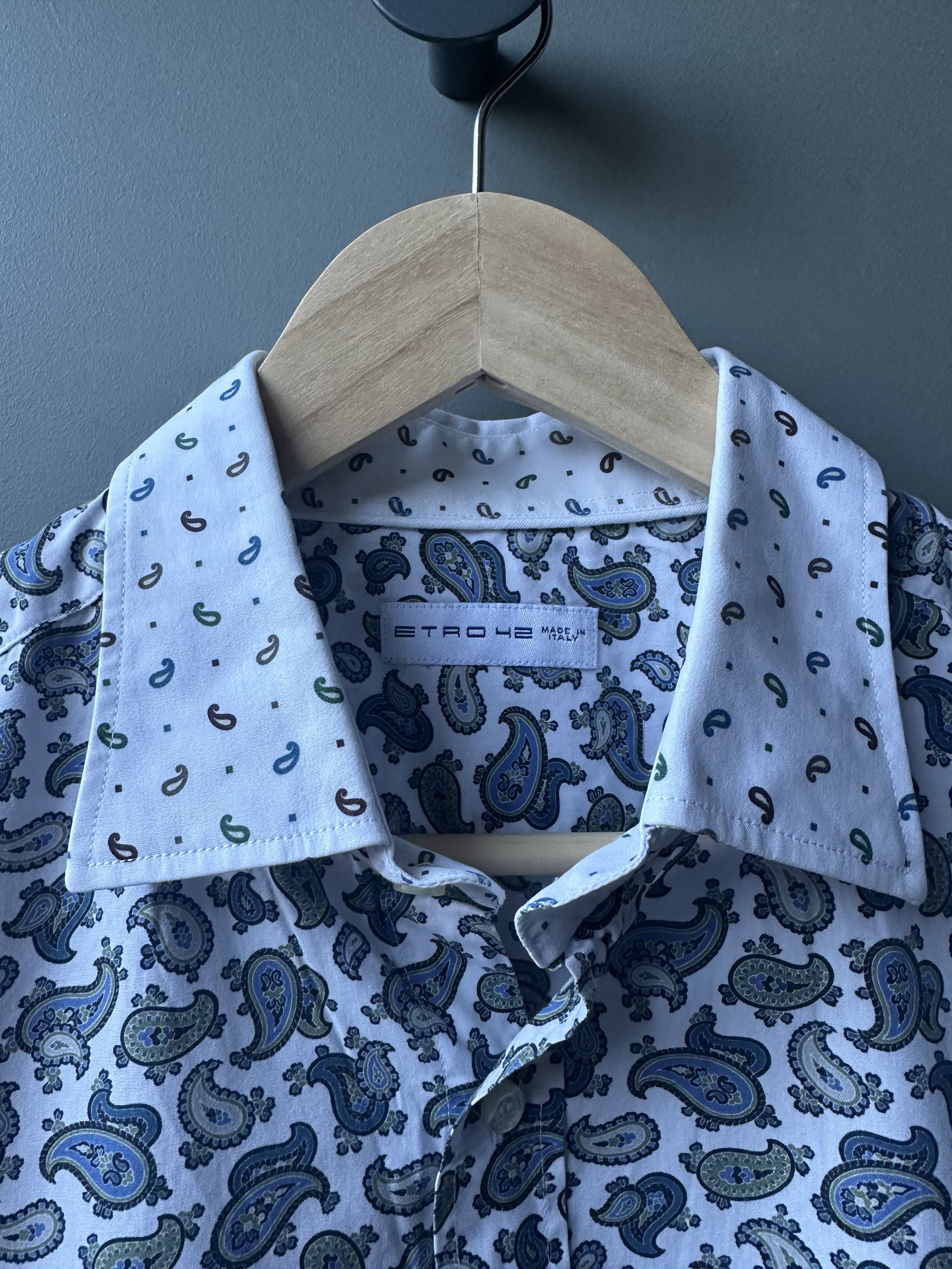 Etro Etro Paisley Long Sleeve Shirt Size XL Size US XL / EU 56 / 4 - 3 Thumbnail