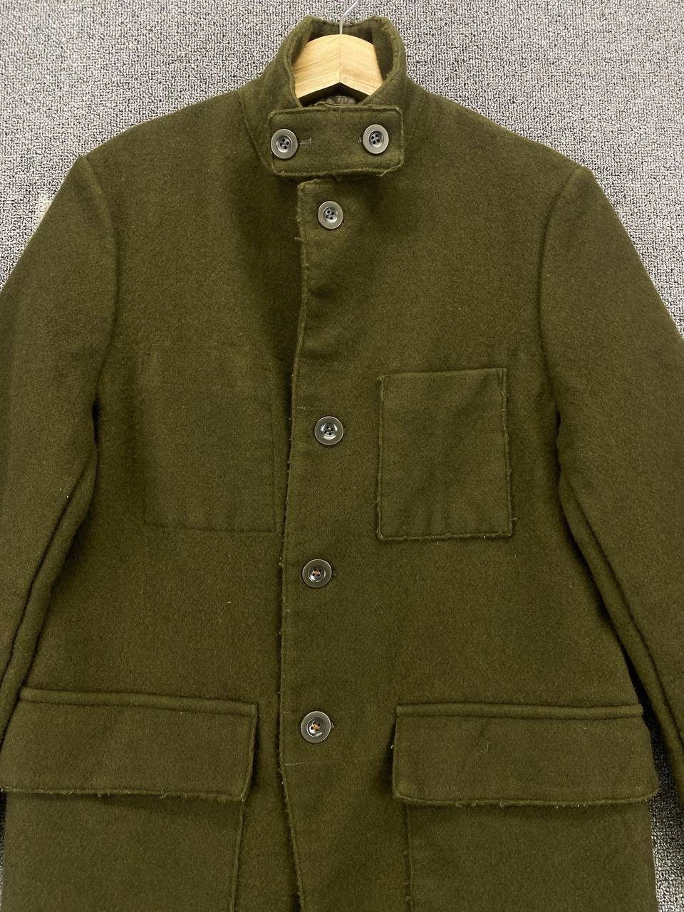 Japanese Brand Vintage 291295 Homme Button Up Wool Jacket Size M / US 6-8 / IT 42-44 - 5 Thumbnail