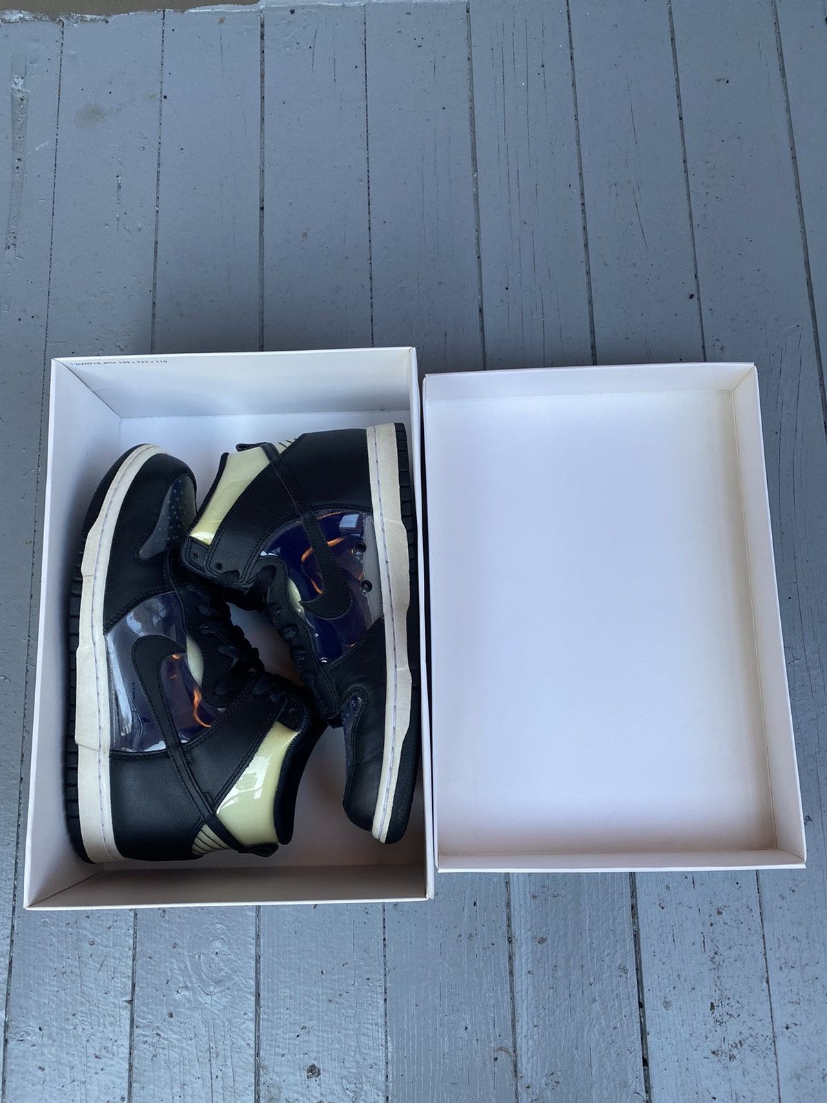 Comme des Garcons Homme Plus × Nike Nike Dunk Hi Retro CDG Size US 8 / EU 41 - 6 Thumbnail