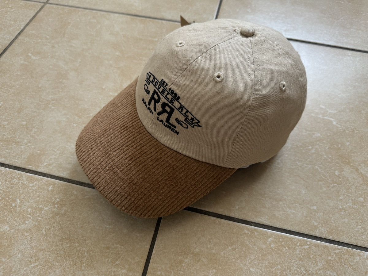 RRL Est.1993 Logo Ball Cap RRL Ralph Lauren Double RL big logo cap
