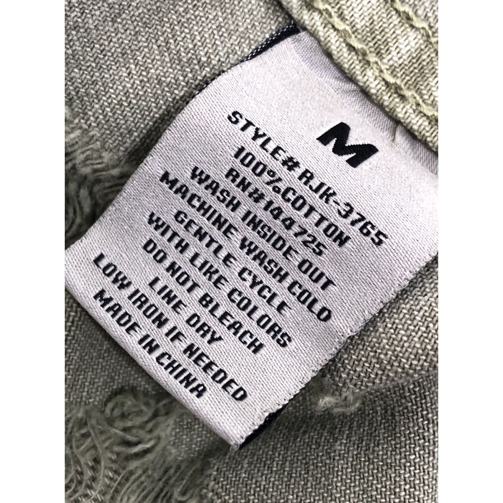 Denime PIMP C / AINT NOBODY TRIPPING Denim Shirt Jacket Unisex Green M Vintage Very Rare Shirt Jacket Mens Size M / US 6-8 / IT 42-44 - 7 Thumbnail