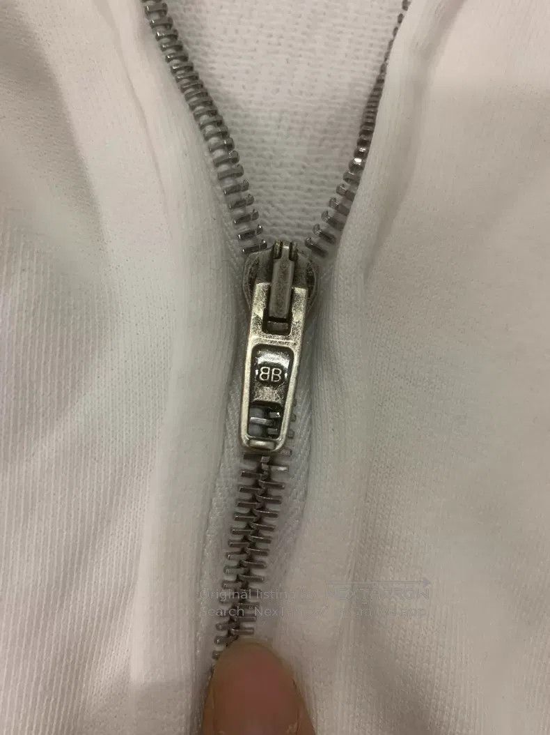 Balenciaga Balenciaga Letter Number Print Hoodie Zip-Up Size US XS / EU 42 / 0 - 7 Thumbnail