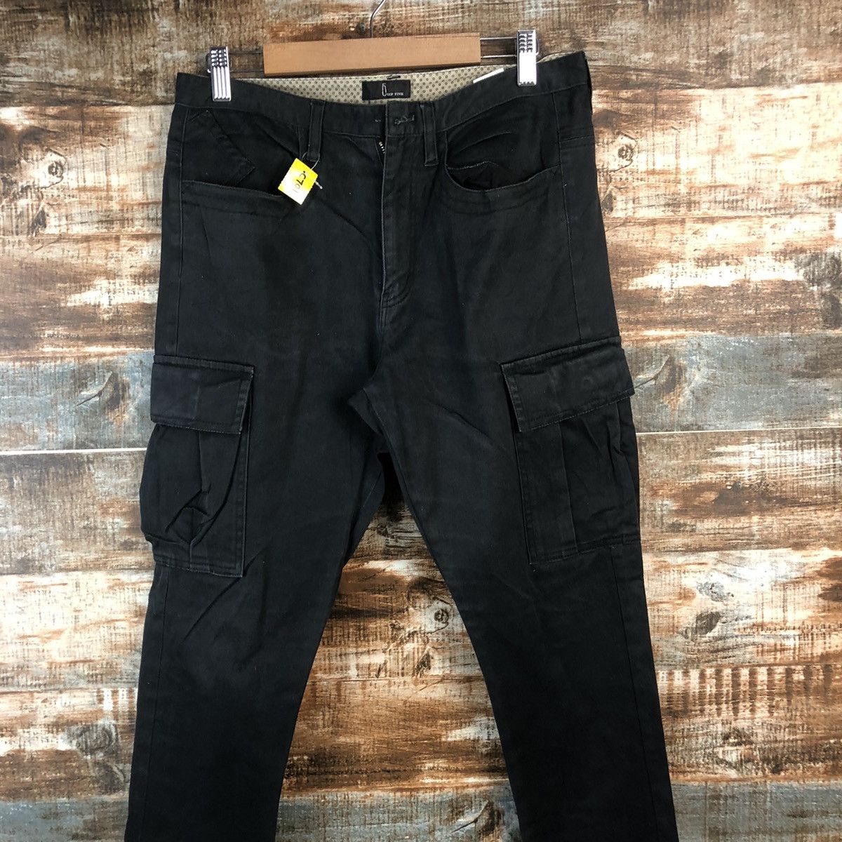 Japanese Brand DL Zip Five Dark Blue Cargo Multipocket Pants #C701 Size US 30 / EU 46 - 2 Thumbnail