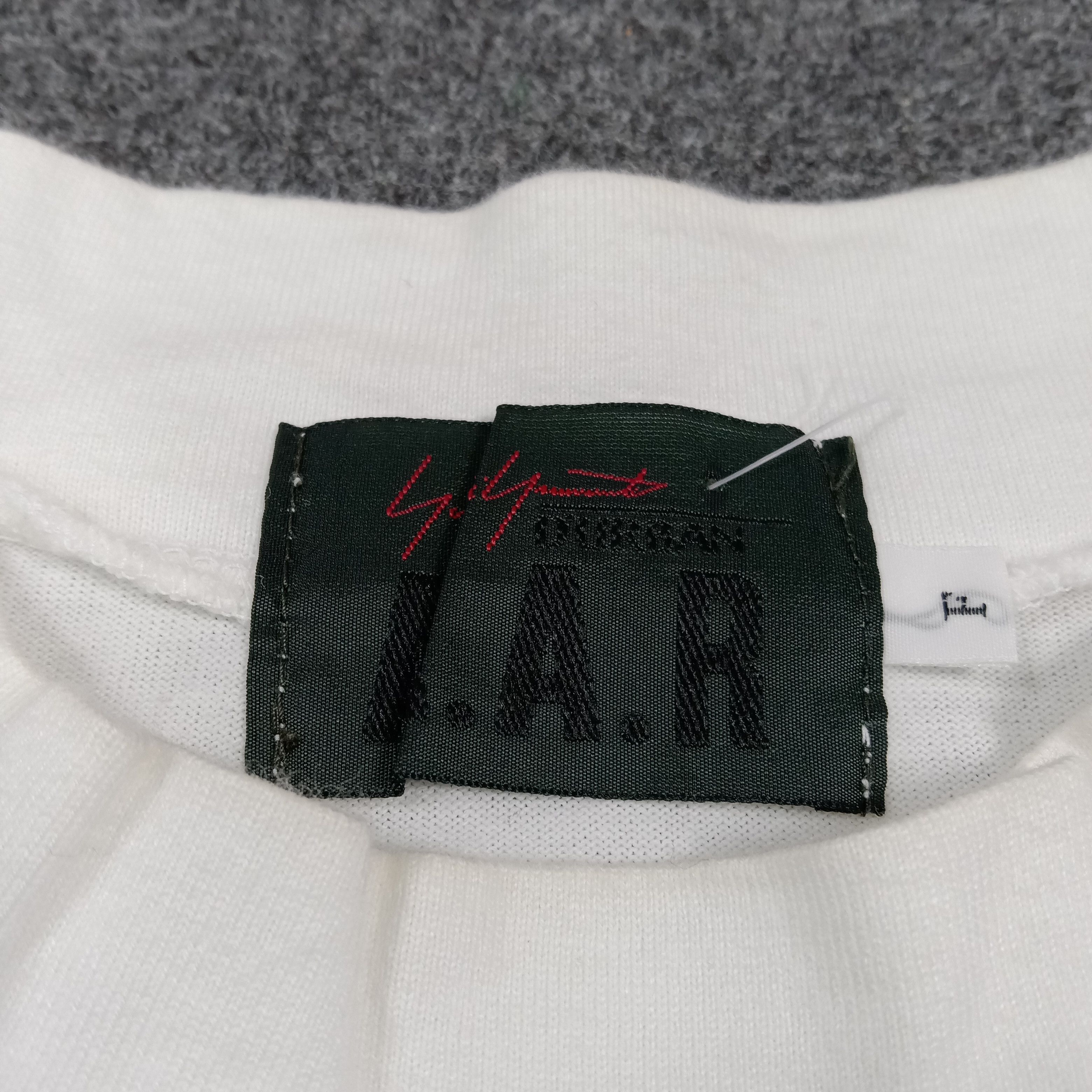 Yohji Yamamoto Yohji Yamamoto A.A.R Custom Red Logo Tshirt C276N42 Size US M / EU 48-50 / 2 - 5 Thumbnail