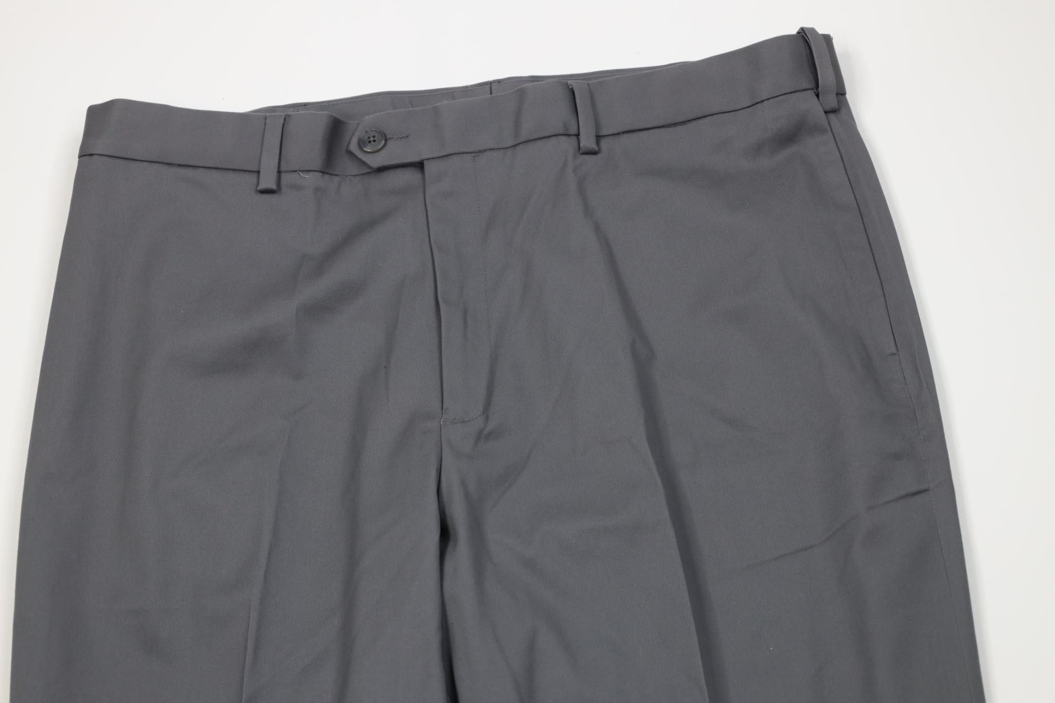 Vintage Deadstock Vintage Y2K Wide Leg Chino Pants Trousers Gray Size US 38 / EU 54 - 2 Thumbnail