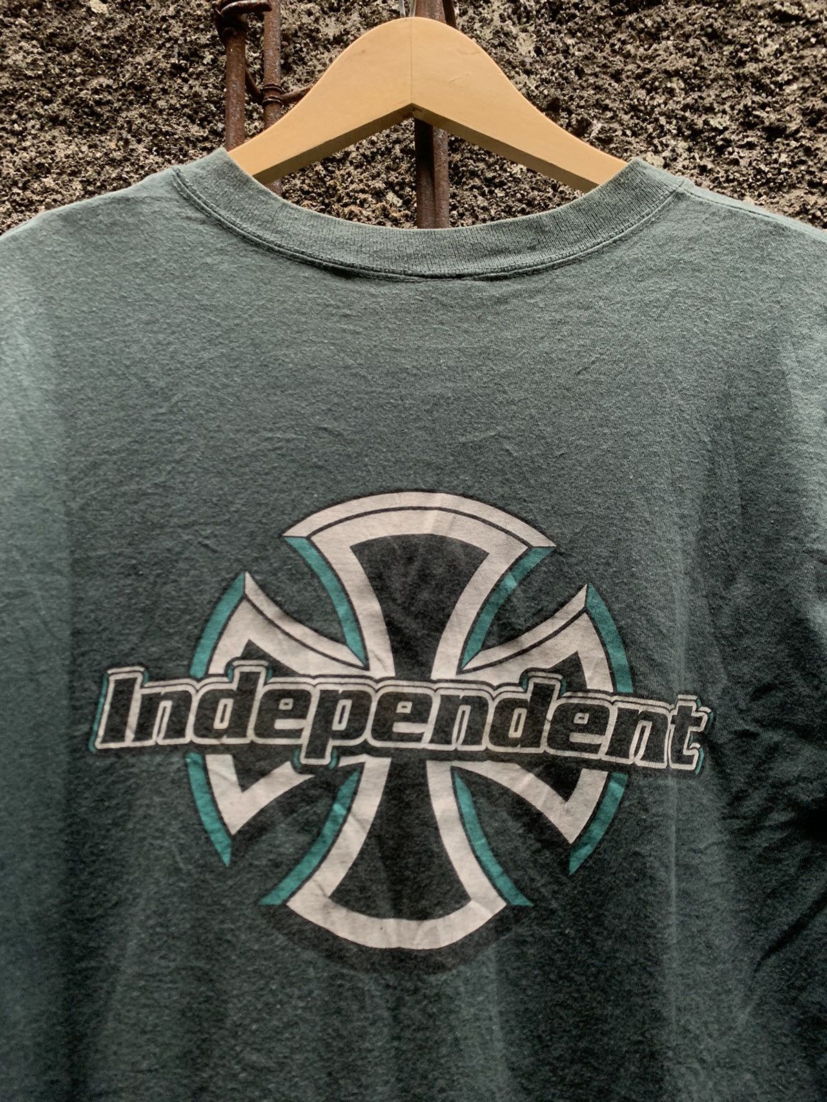 independent 90s ロンT Vintage 90s Independent Truck co Shirt,skateboarding