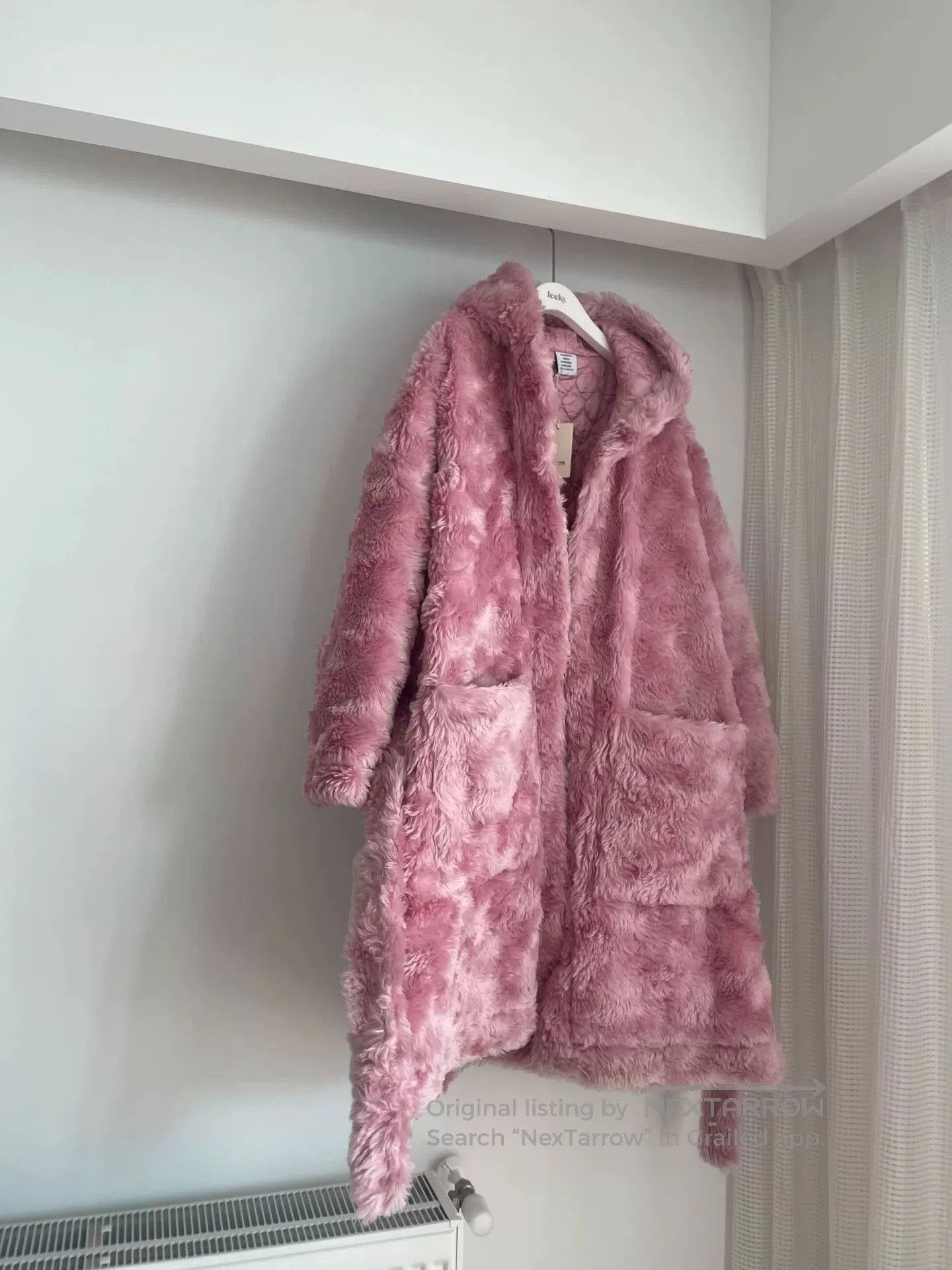 Vetements Vetements 19FW Pink Robe Coat. Size US S / EU 44-46 / 1 - 1 Thumbnail