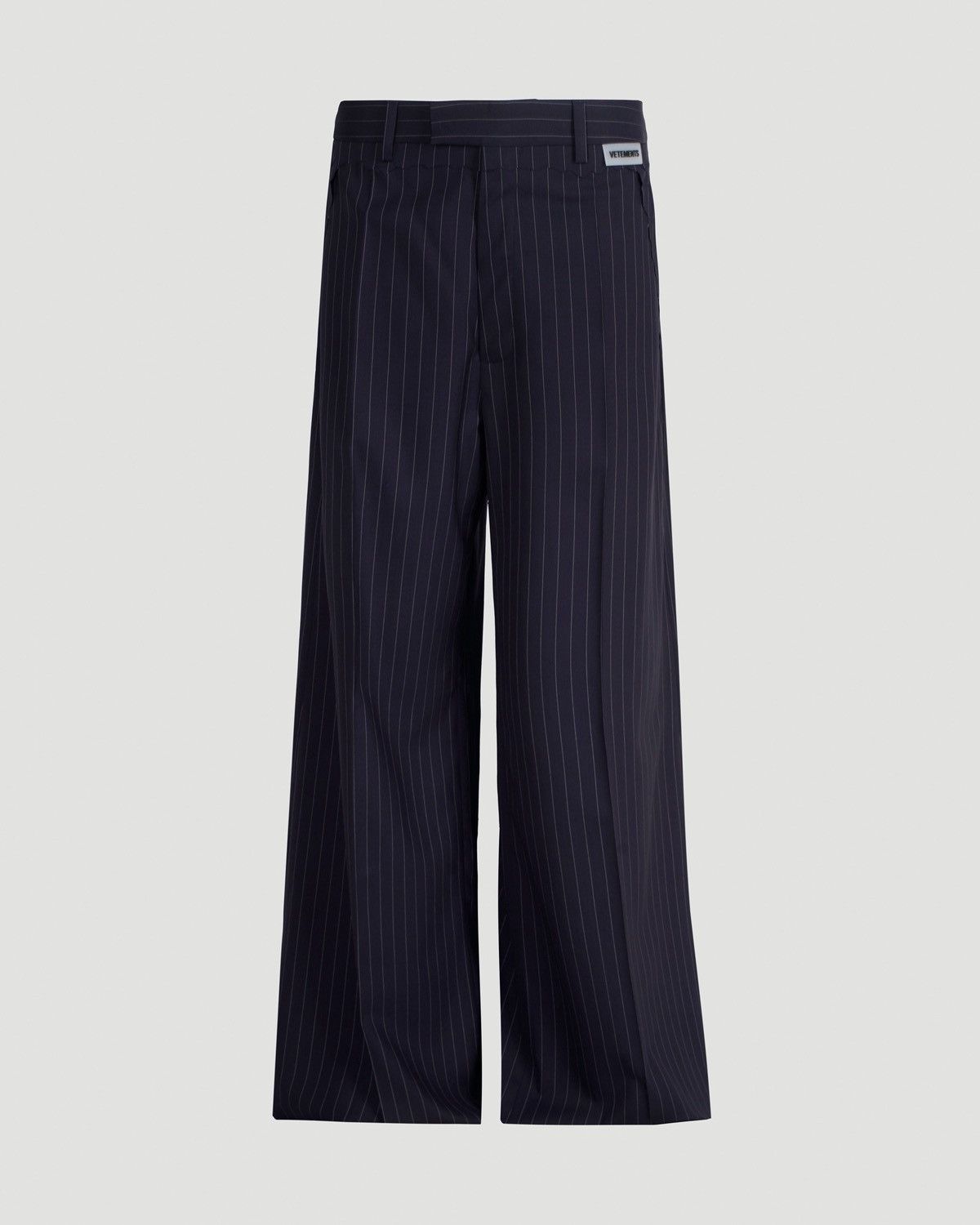 Vetements Striped trousers in navy and white Size 25" / US 0 / IT 36 - 11 Thumbnail