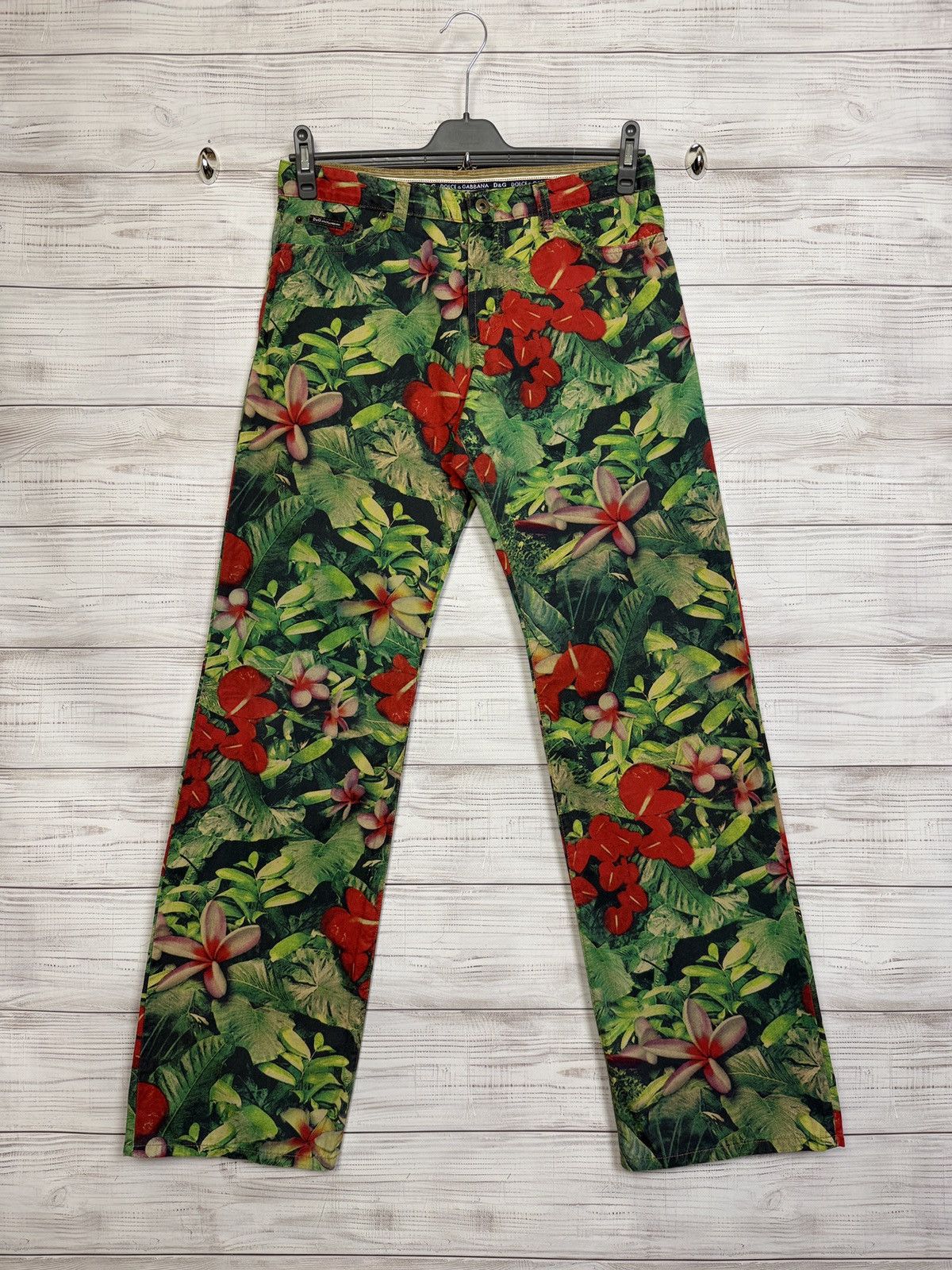 Dolce & Gabbana Dolce&Gabbana flower pants Size US 33 - 2 Thumbnail