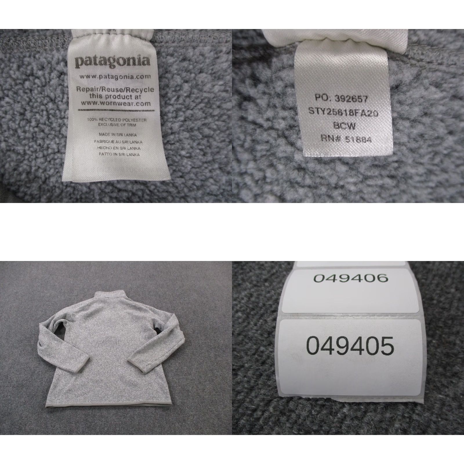Patagonia Patagonia Jacket Womens M Gray Better Sweater Fleece Jumper Outdoor Hiking 25618 Size M / US 6-8 / IT 42-44 - 8 Thumbnail