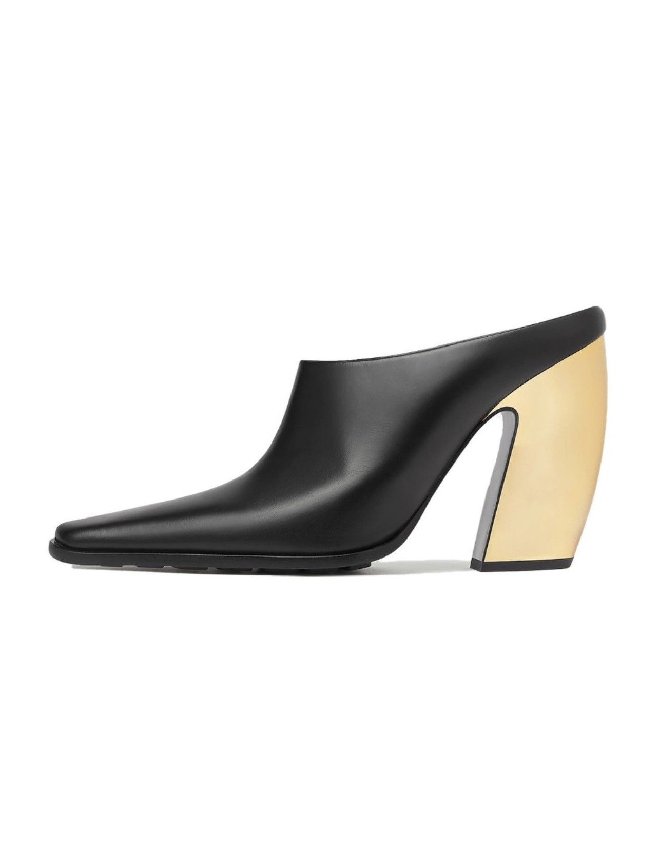 Bottega Veneta Bottega Veneta Tex leather mules size 38 Size US 8 / IT 38 - 1 Thumbnail