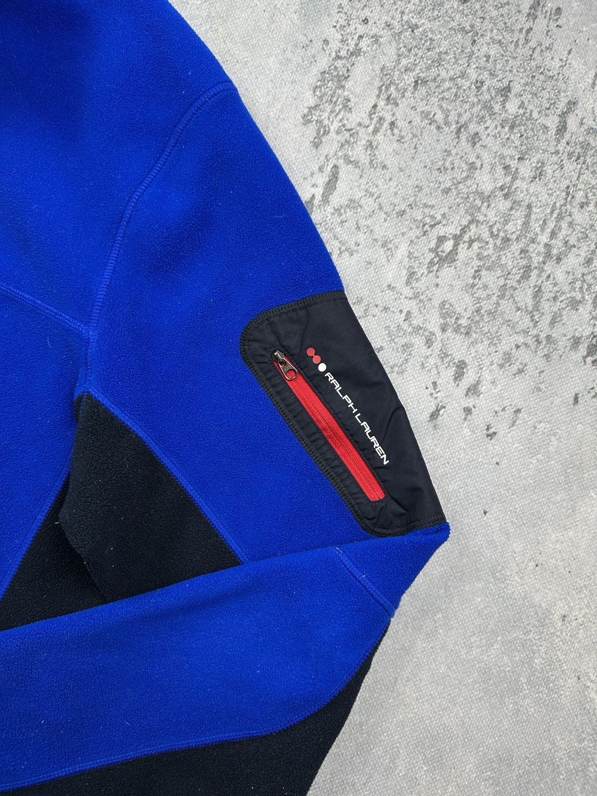 Polo Ralph Lauren Vintage RLX Ralph Lauren Fleece Pullover USA Flag Ski Tech Size US XL / EU 56 / 4 - 6 Thumbnail