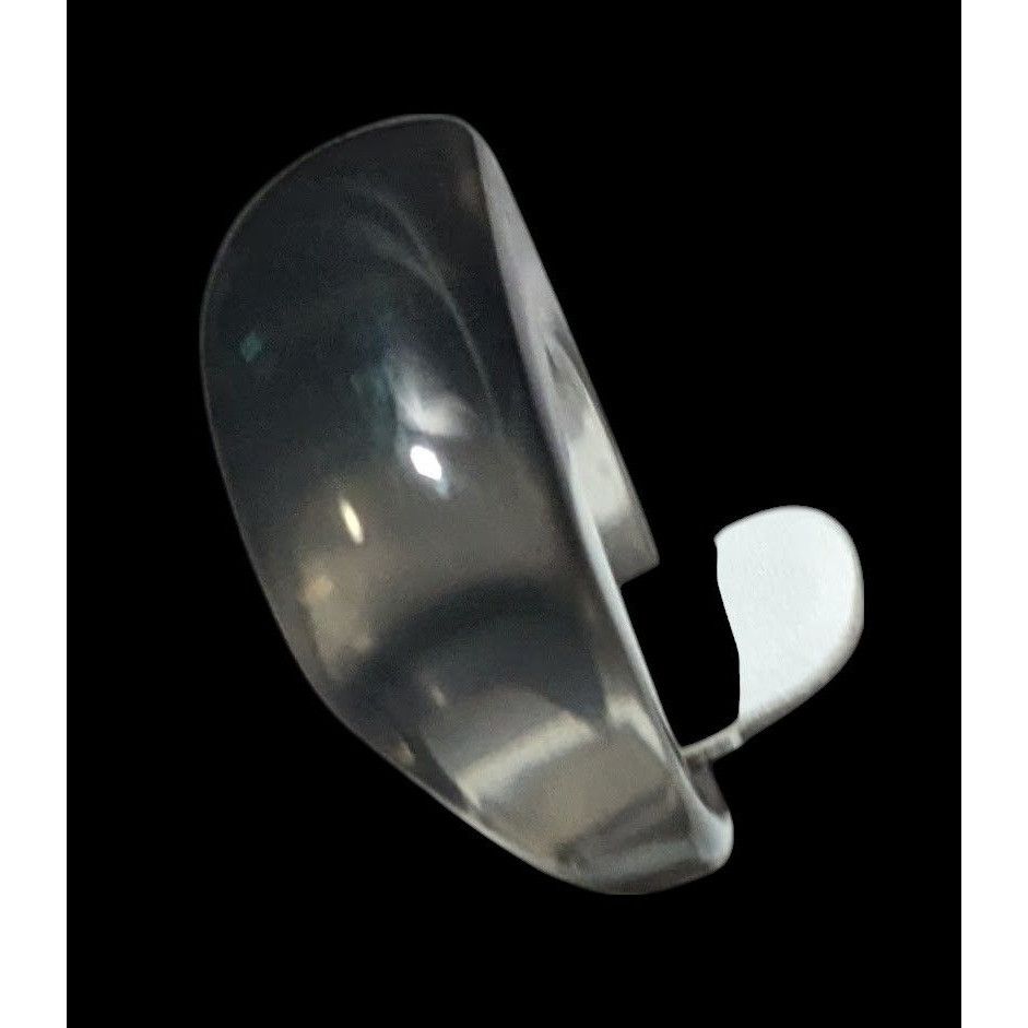 Other Chunky Translucent Grey/Black Fashion Ring Size 7 Size ONE SIZE - 4 Thumbnail