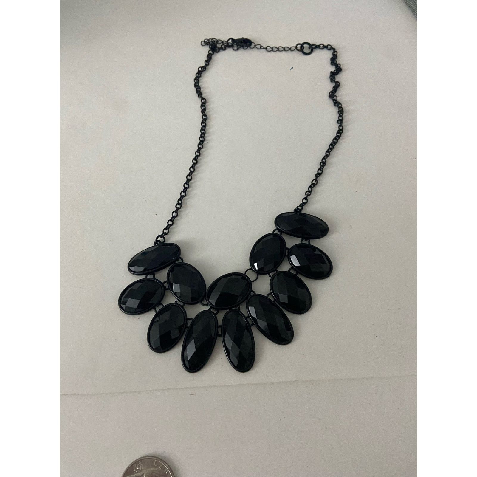 Other black bib necklace Size ONE SIZE - 7 Thumbnail