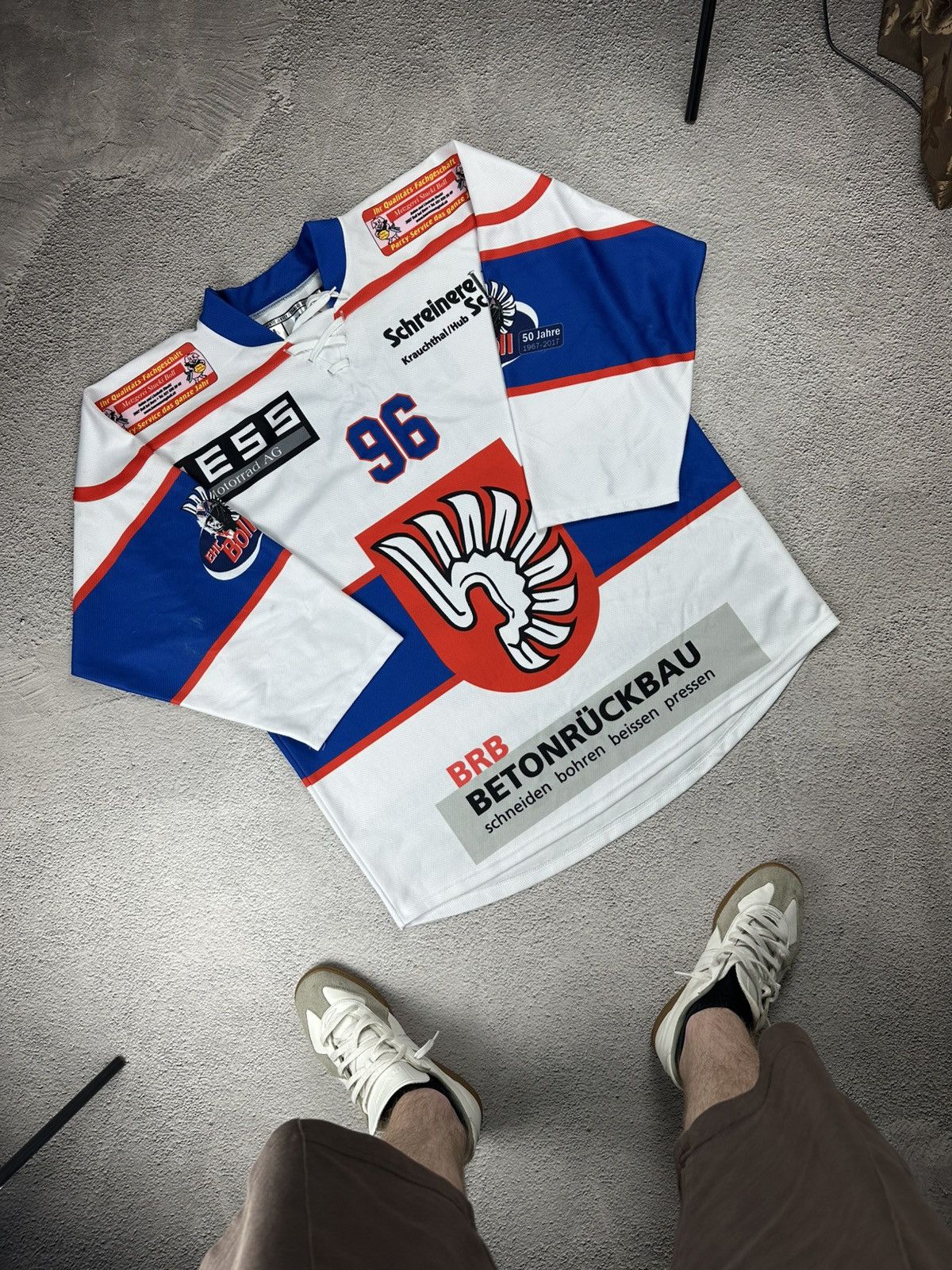 NHL Crazy Y2K NHL Inter Hockey Soccer Jersey Blockcore Y2K Size US XL / EU 56 / 4 - 1 Thumbnail