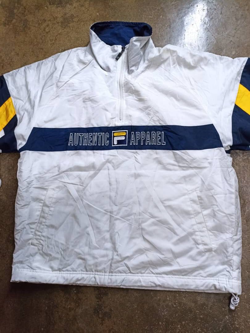 Fila × Vintage Fila windbreaker Jacket Size US S / EU 44-46 / 1 - 5 Thumbnail