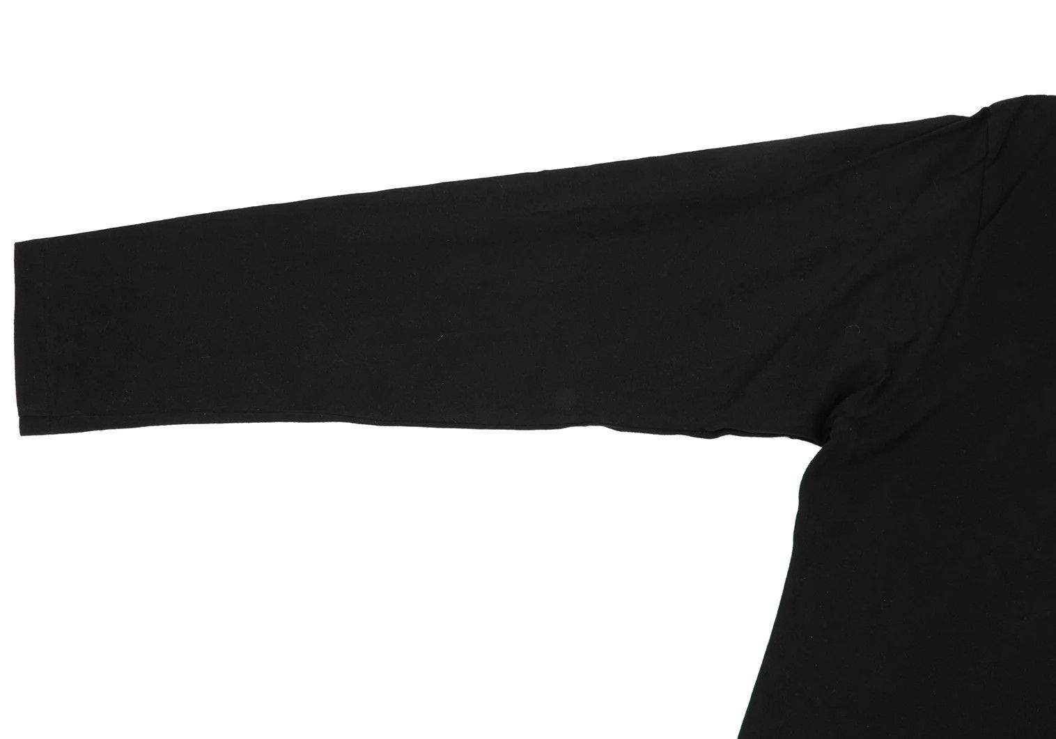 Yohji Yamamoto Yohji Yamamoto Cotton Long Sleeve T-Shirt Black M Size US M / EU 48-50 / 2 - 6 Thumbnail