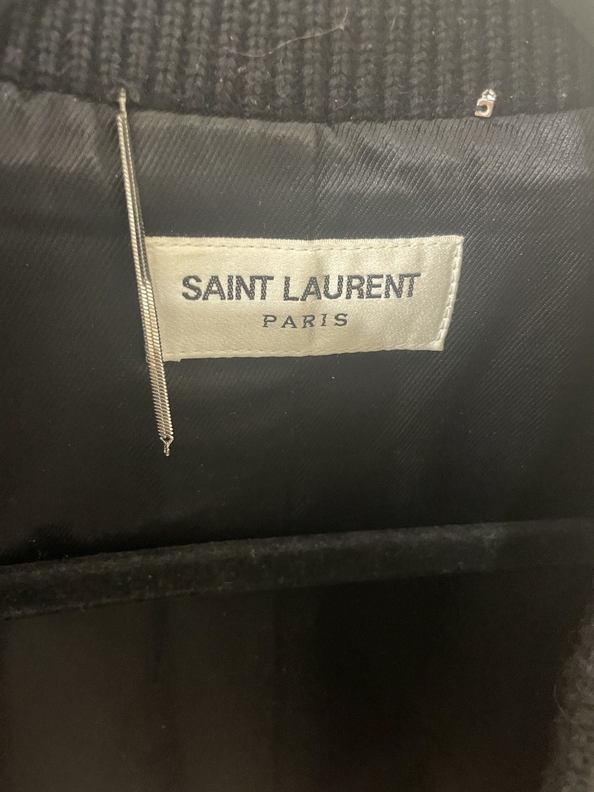 Saint Laurent Paris Saint Laurent TEDDY COLLEGE JACKET Size 48L - 5 Thumbnail