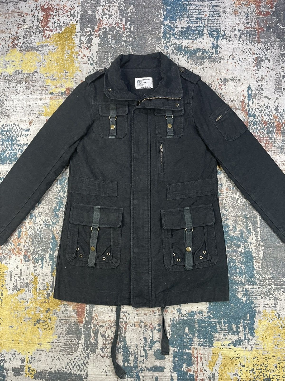 Le Grande Bleu (L.G.B.) Lipstar Bondage Tactical Cargo Jackets Size XS / US 0-2 / IT 36-38 - 1 Thumbnail