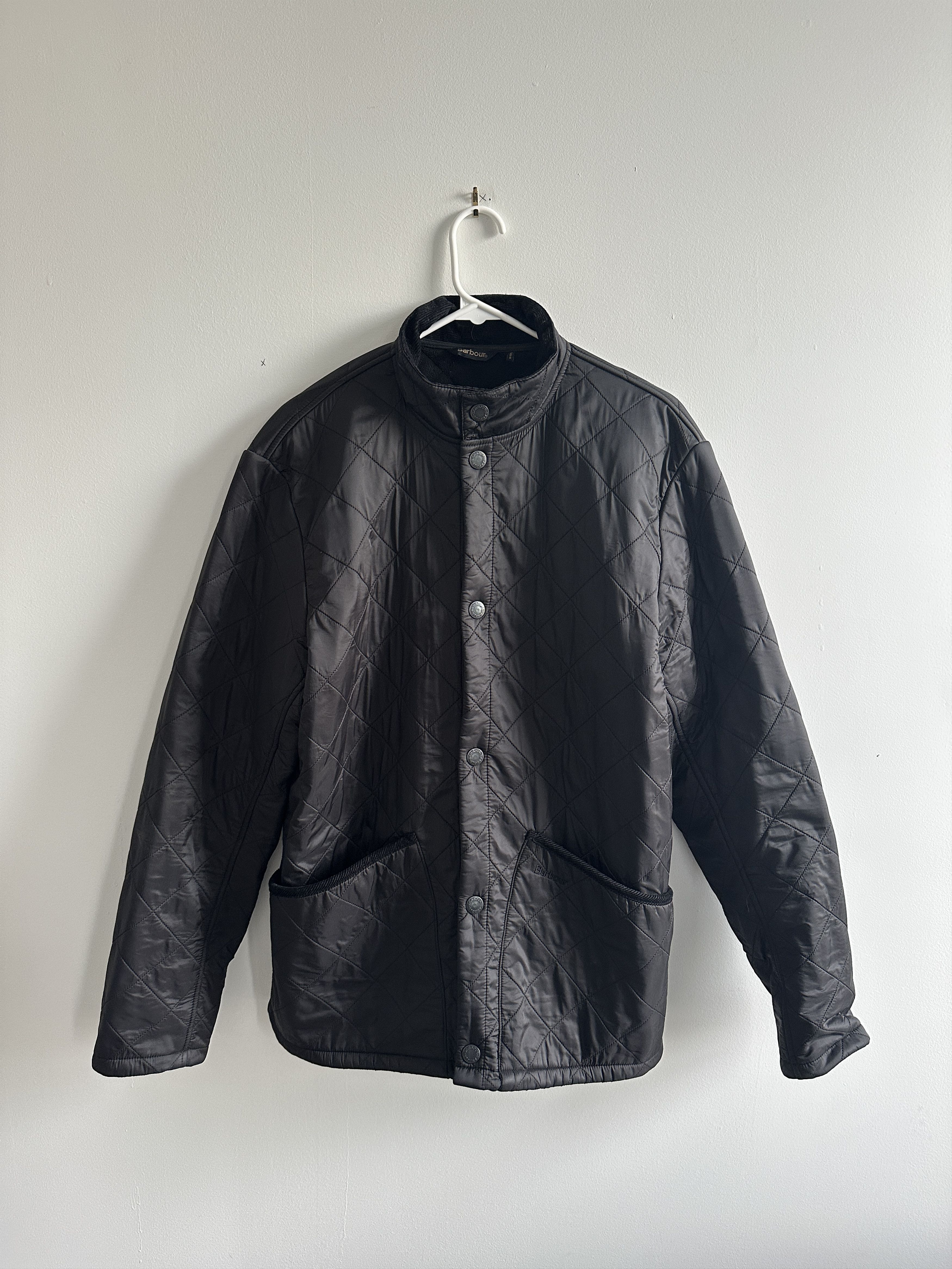 Barbour Barbour Black Quilted Light Jacket Size US L / EU 52-54 / 3 - 1 Thumbnail